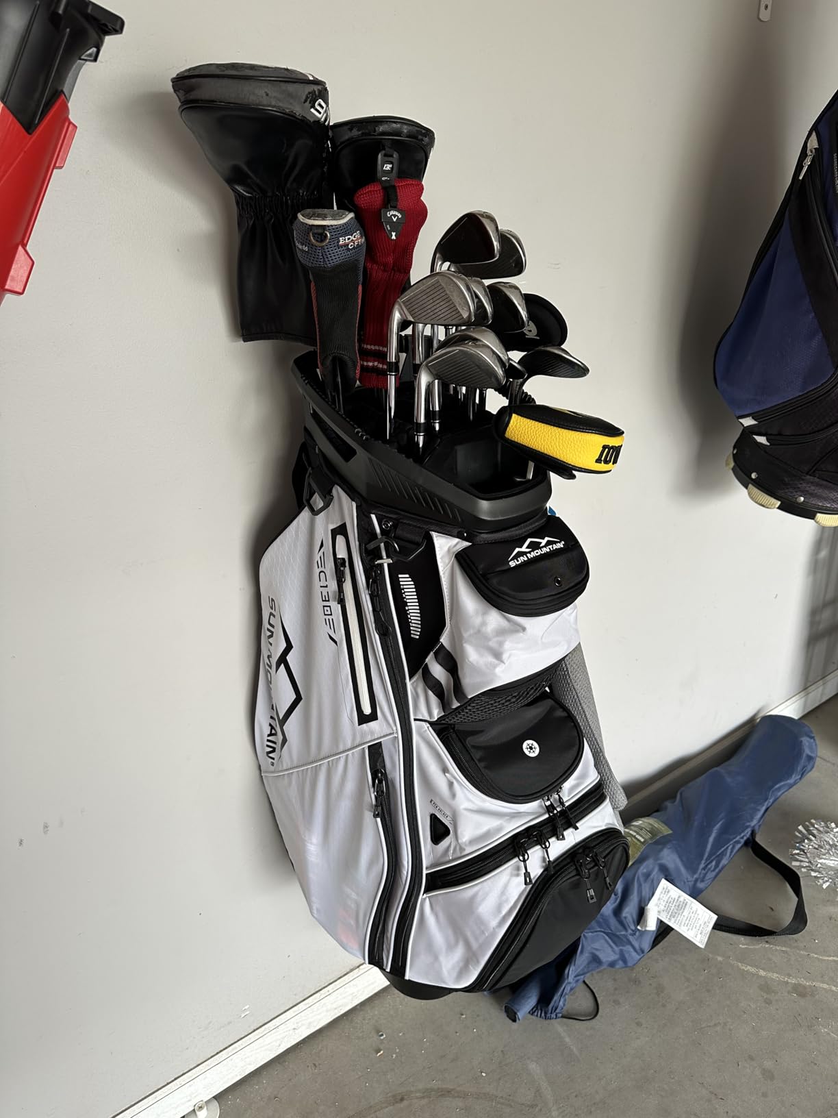 Sun Mountain Men's C130 Lightweight Cart Golf Bag, 14-Way Top, 2025 Model customer photo 2