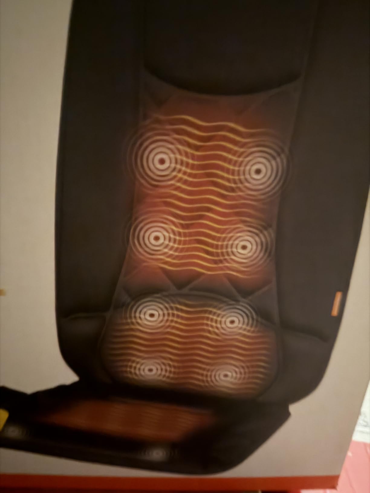CARSHION 10 Vibration Motors, Massage Seat Cushion with Heat,Back Massager for Chair Back Massager Heated Seat Cover Massage Chair Pad for Pain Relief Home Office Use customer photo 1