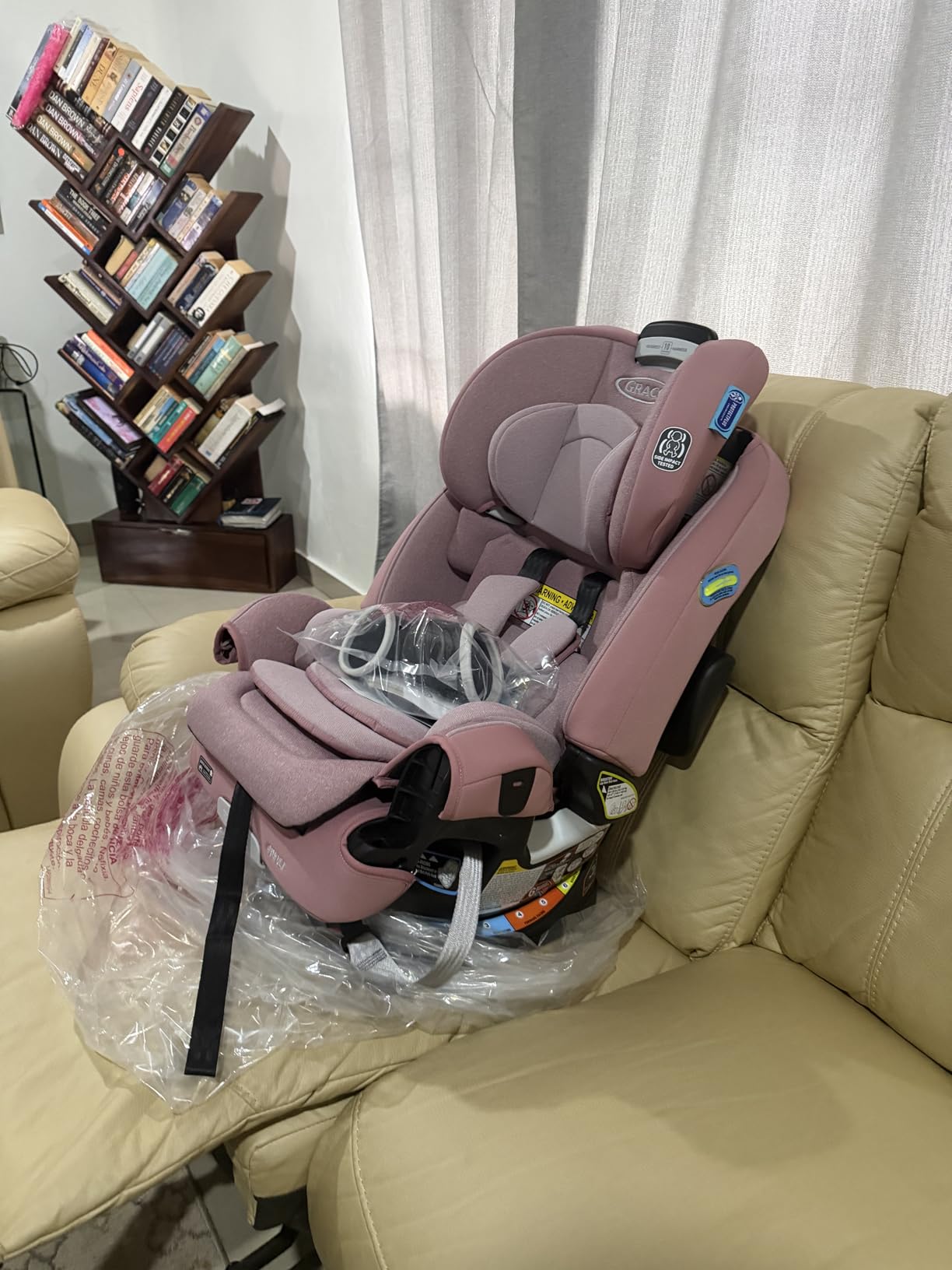 Graco 4Ever DLX 4-in-1, 10 Years Use Infant to Toddler Car Seat, Maddox, Includes Rear Facing, Forward Facing, Highback Booster & Backless Booster Seat Options customer photo 2