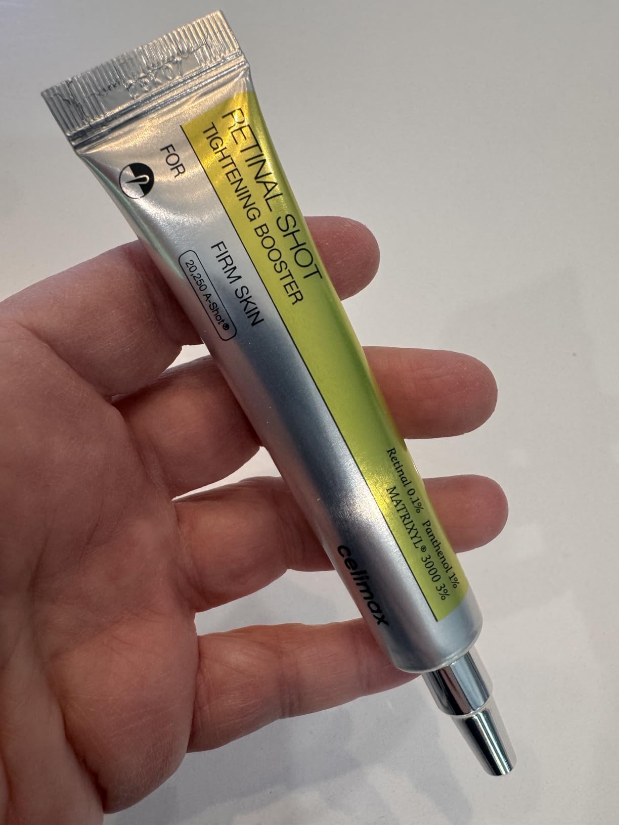 celimax The Vita A Retinal Shot Tightening Booster | 0.1% Retinal, 3% Matryxyl, High-Strength Retinoid for Anti-Aging, Pore Minimizer, Wrinkles & Fine Lines, Firmer Skin, 15ml, Korean Skin Care Gift customer photo 2