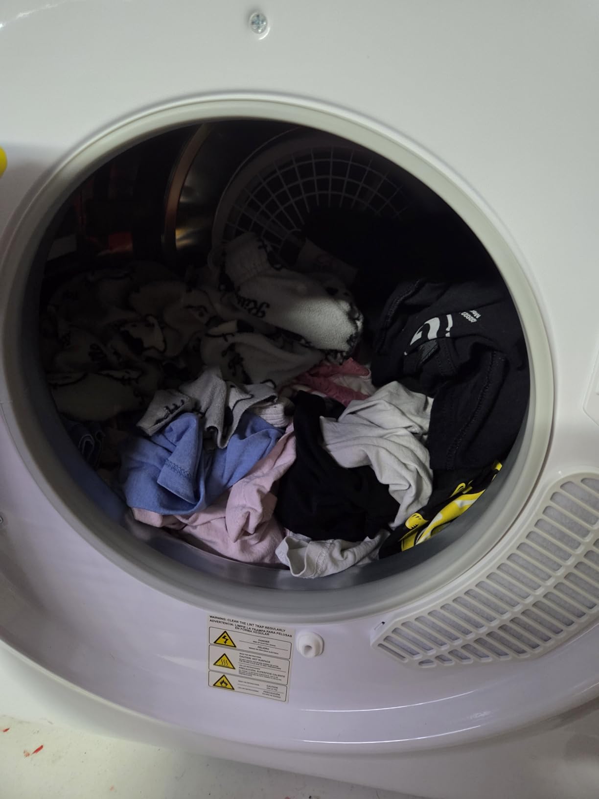Euhomy 2.65 Cu.Ft Portable Dryer with Exhaust Hose, Clothes Dryer with Four Functions, 1400w Dryer Machine with Stainless Steel Drum, Suitable for Apartments, RVs, Gym customer photo 2