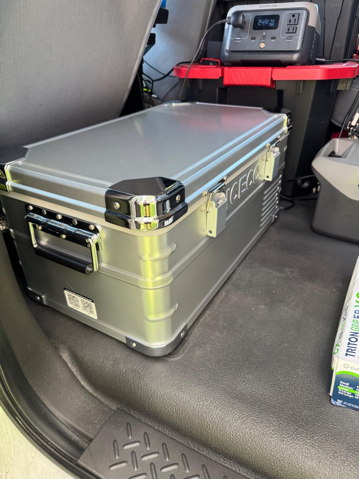 ICECO APL35 Dual Zone Portable Fridge Freezer, 37 Quart 12V Car Refrigerator with Secop Nano Compressor, Aluminum Electric Compressor Cooler 12/24V DC, 100-240V AC, -4F~68F, for RV,Camping,Travel customer photo 2
