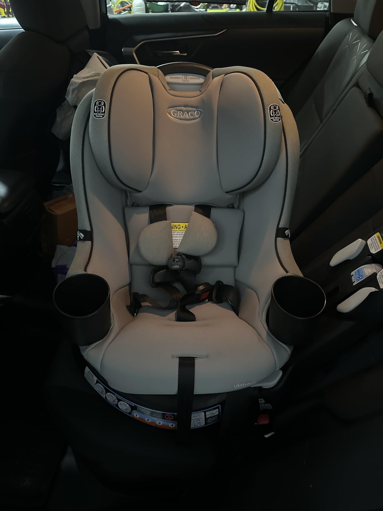 Graco EasyTurn 360 2-in-1 Rotating Convertible Car Seat, 360 Degree Rotating, Slim Design, Cyran customer photo 1