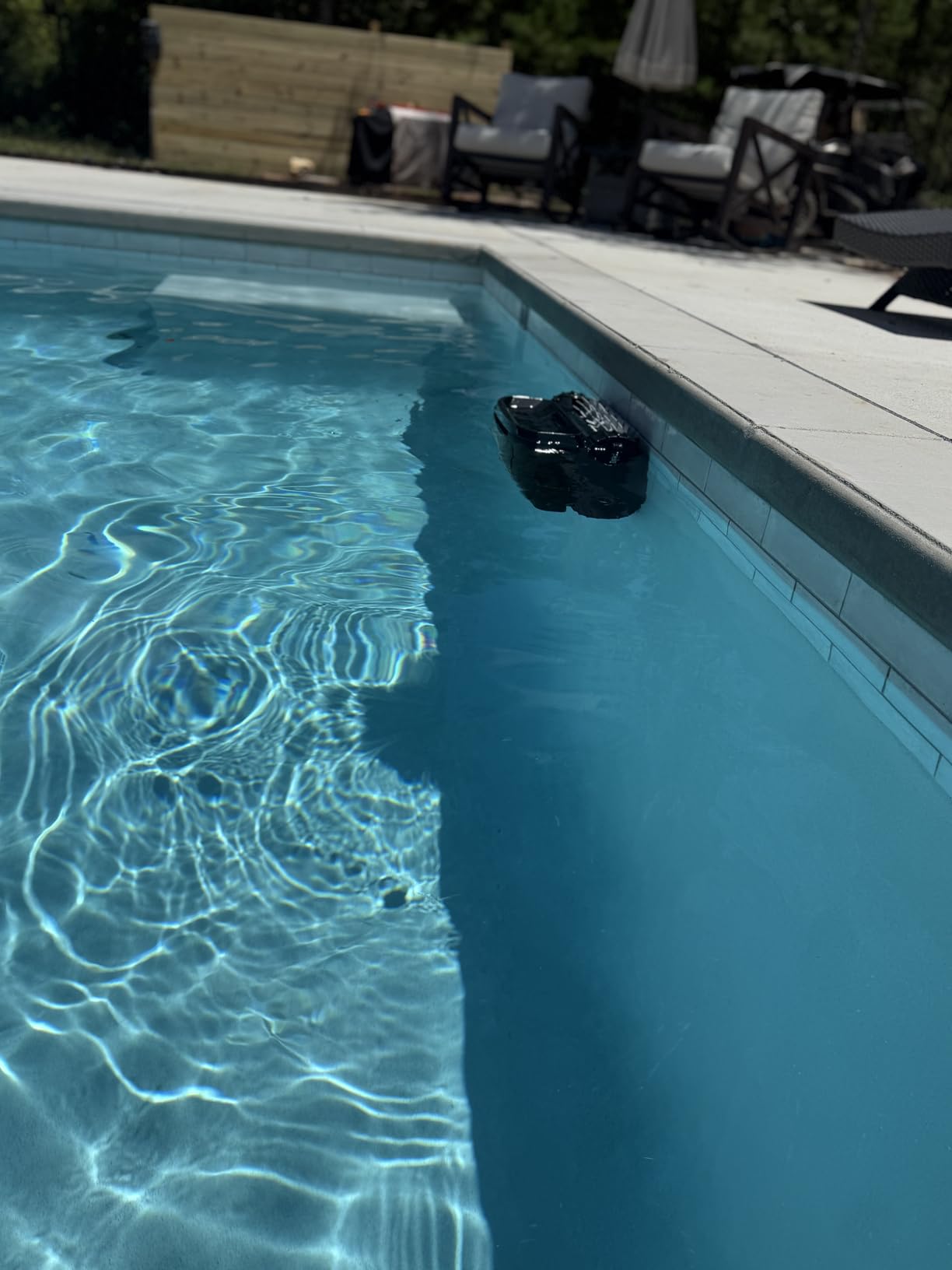 Beatbot AquaSense 2 Pro Robotic Pool Cleaner, Unmatched 5-in-1 Cleaning, Surface Parking, Skimmer with APP Control, Water Clarification, for Pools up to 3,875 Sq.ft - Dark Green customer photo 1
