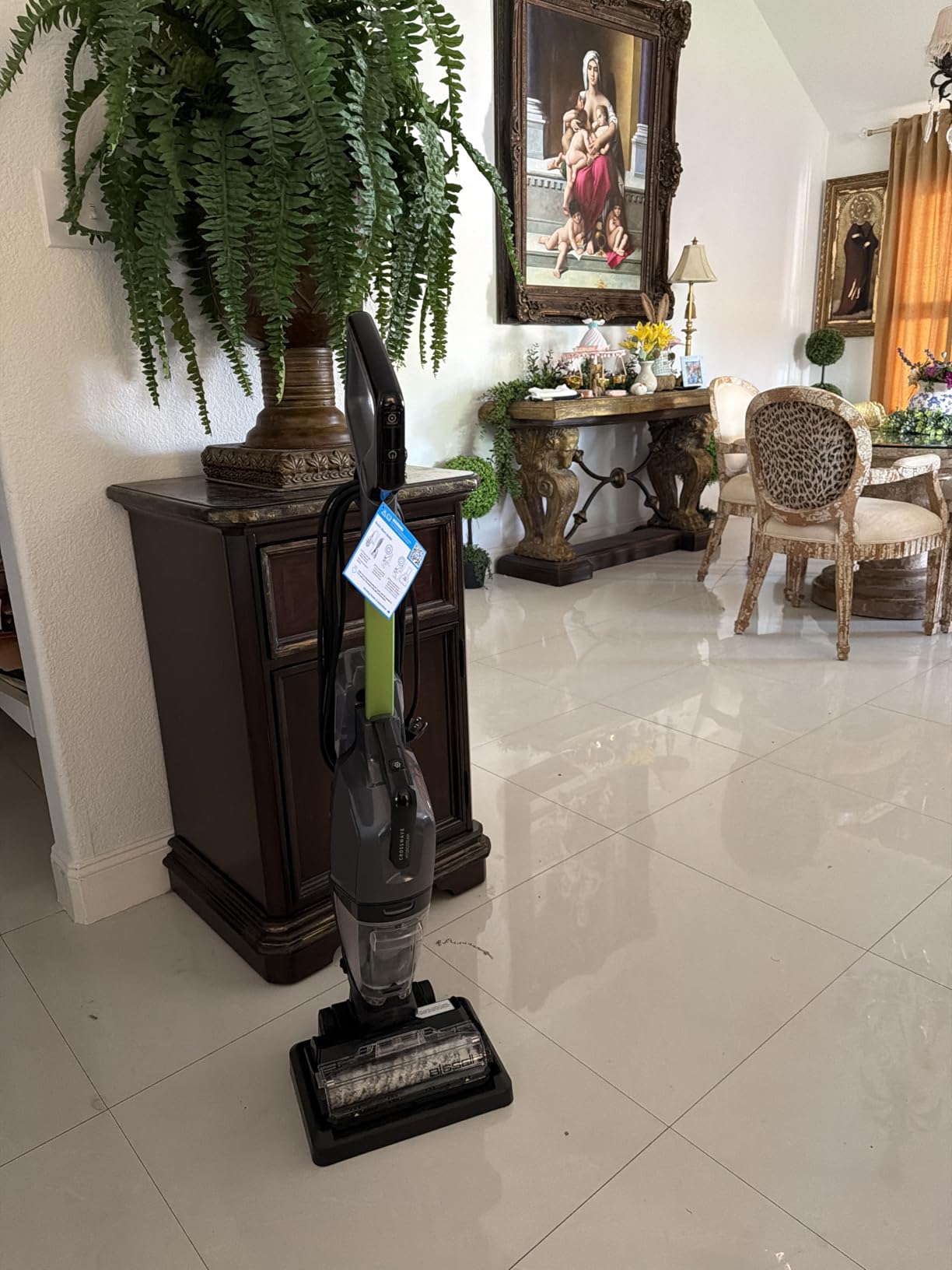Bissell CrossWave HydroSteam Deluxe Steam Mop 3515G, 3-in-1 Wet Dry Vacuum Mop with Steam Function, Hard Floor Cleaner Machine with Sanitize Formula customer photo 1
