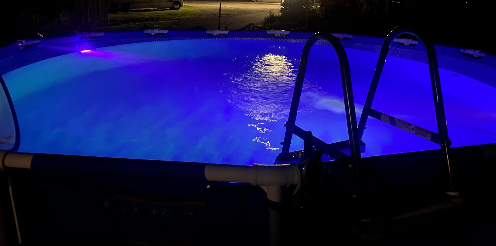 NIORSUN Solar Pool Lights for Above Ground & Inground Pools - IP68 Waterproof 9 RGB Color LED Pool Light with 3.6ft Cord & Remote, Underwater Lights for Pools/Pond Decor customer photo 1