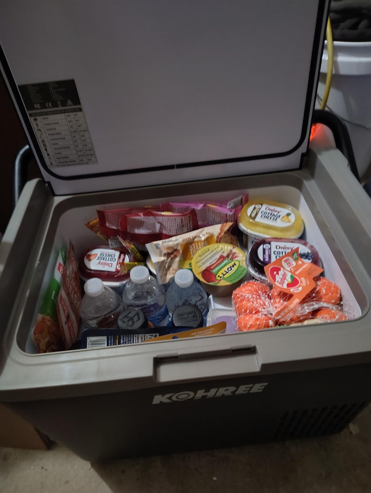 Kohree 12 Volt Car Refrigerator, 19QT(18L) Car Fridge with Large Handle, -4F~68F 12V Electric Cooler 12/24V DC 12/24V DC, 110-240V AC Compressor Portable Freezer for Camping Road Trips Travel customer photo 2