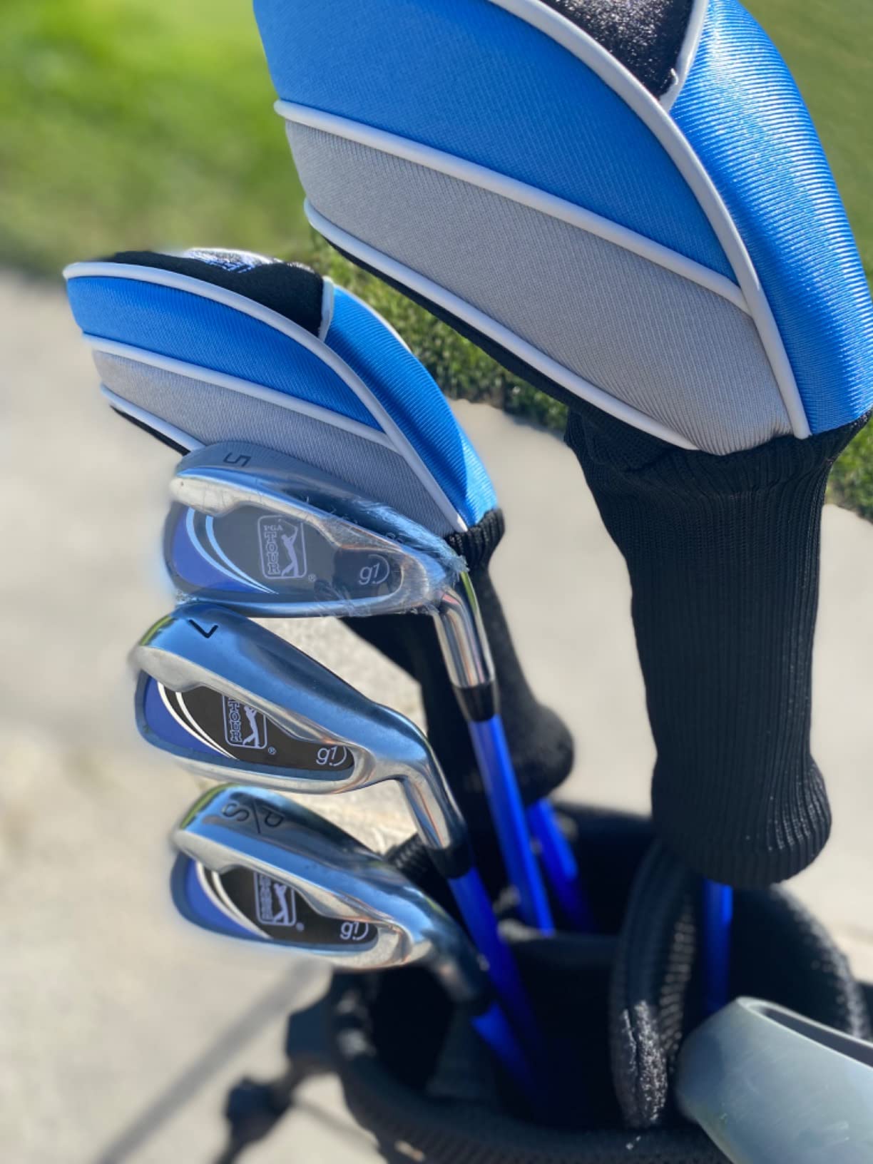 PGA Tour Youth Golf Club Set for Ages 8-12 & 12+ (4'8