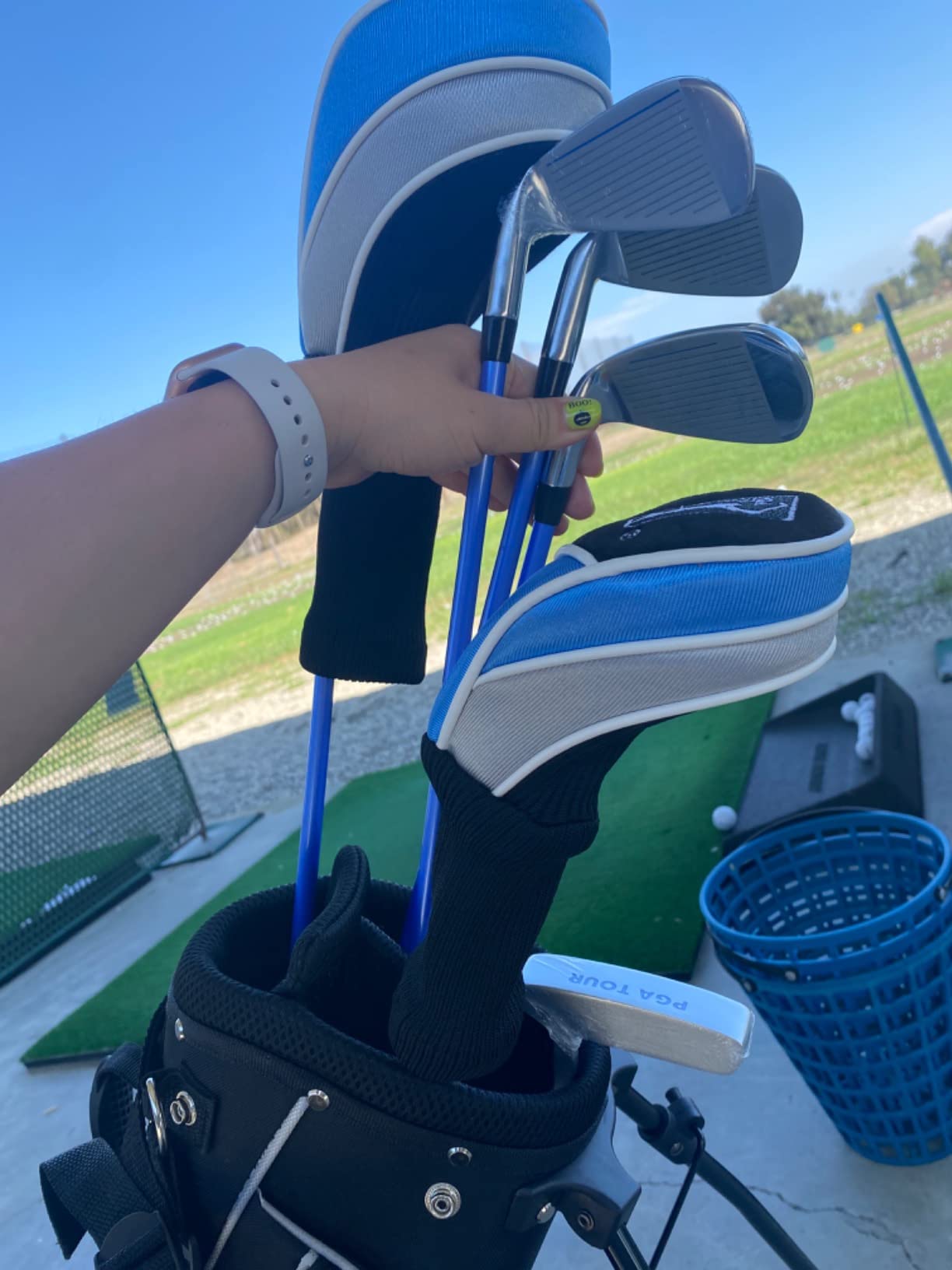 PGA Tour Youth Golf Club Set for Ages 8-12 & 12+ (4'8