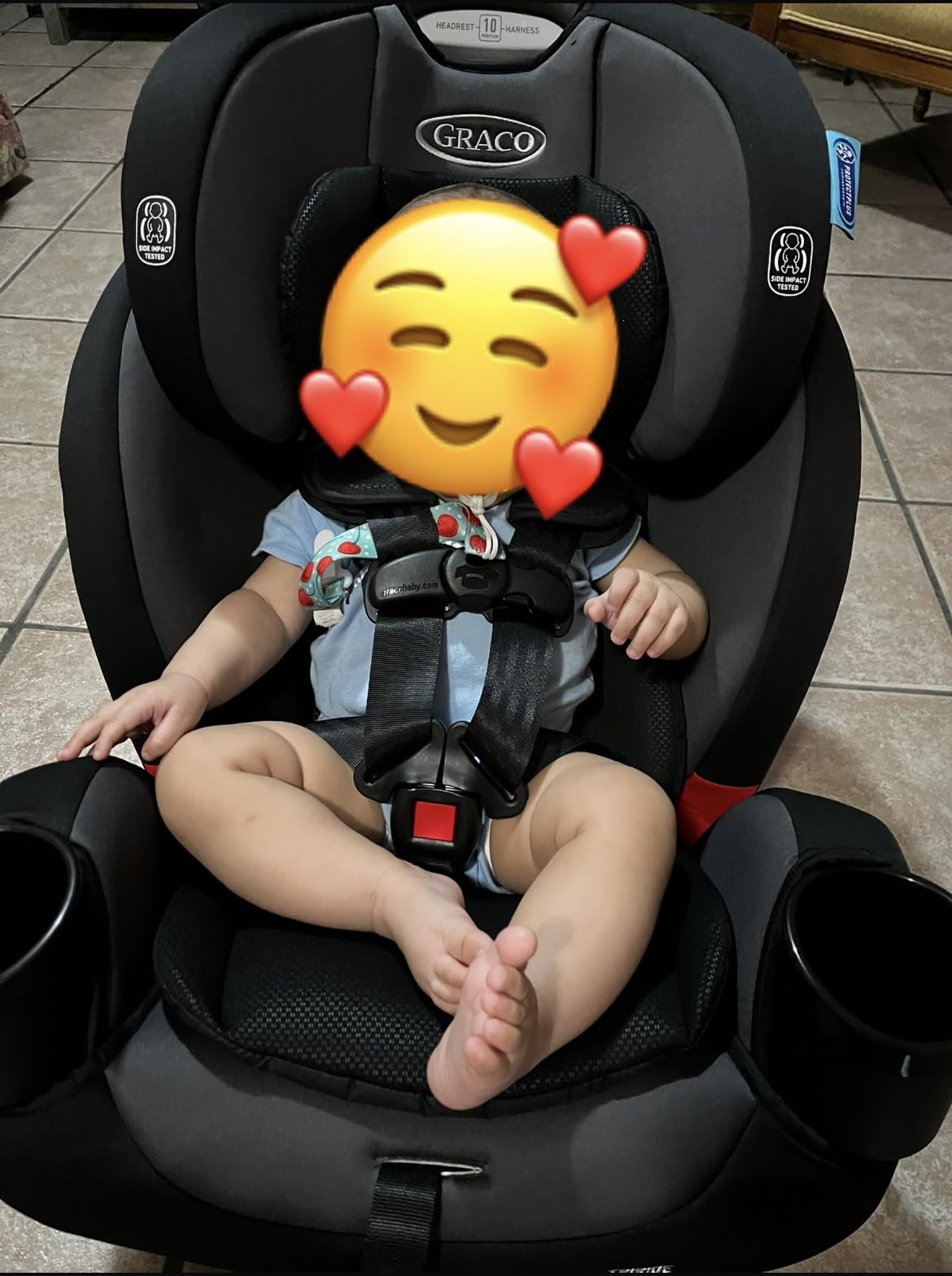 Graco TriRide 3-in-1 Reclining Car Seat, Kipling - Rear & Forward Facing Car Seat, Highback Booster customer photo 1