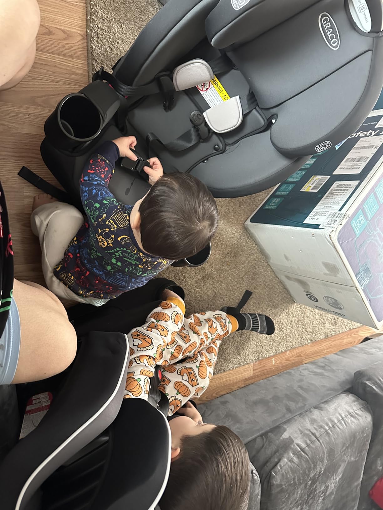 Graco TriRide 3-in-1 Reclining Car Seat, Kipling - Rear & Forward Facing Car Seat, Highback Booster customer photo 2