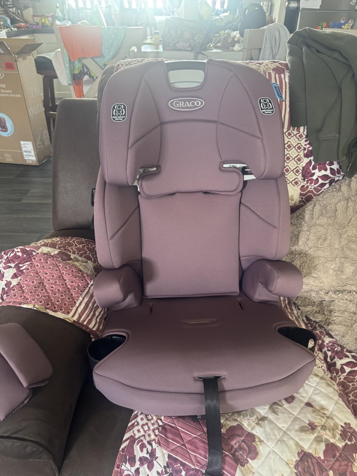Graco® Tranzitions 3-in-1 Harness Booster Car Seat, Forward Facing Car Seat, Highback, to Backless Booster, Eloise customer photo 1