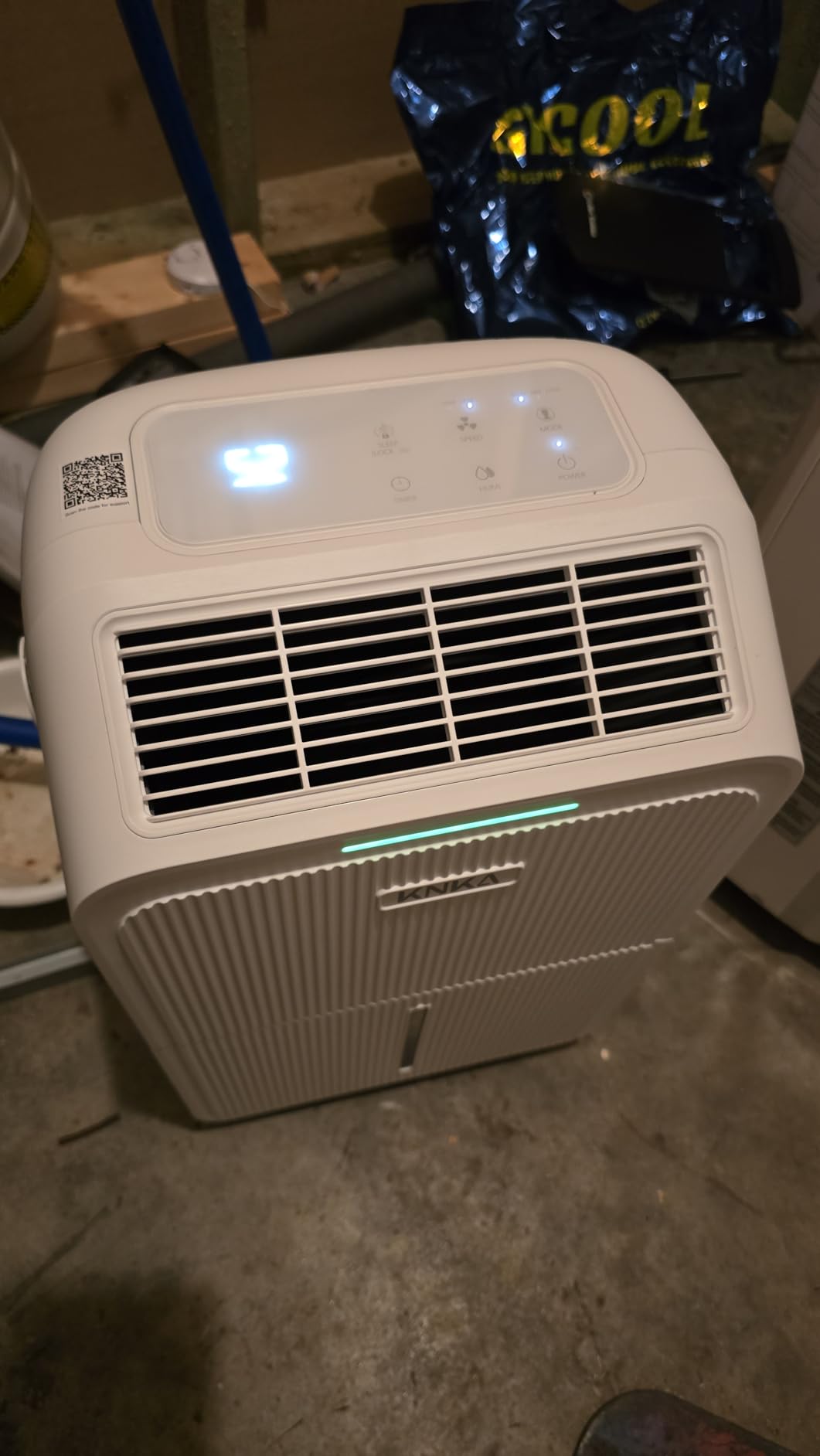 KNKA 2500 Sq.Ft Dehumidifier for Basement with Drain Hose Max 34 Pints, Dehumidifiers for Home, Bedroom, Bathroom, Large Room, Three Modes, Intelligent Humidity Control, Dry Clothes, 24HR Timer customer photo 2