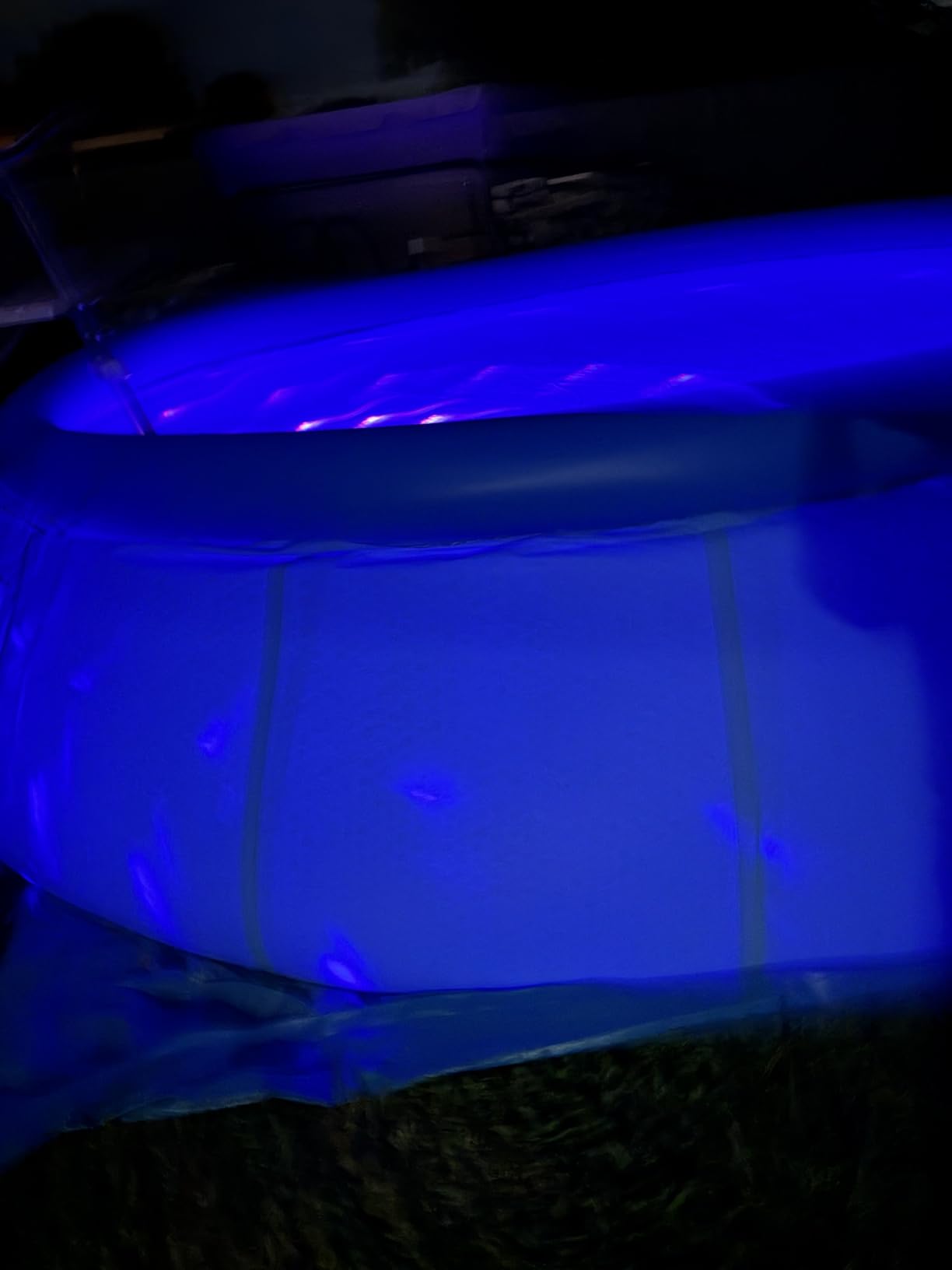Floating Pool Lights, Pool Light that Float IP68 Waterproof, Color Changing Swimming Pool Lighting, Pool Floating Light for Inground Above Ground Pools - 1PC customer photo 2