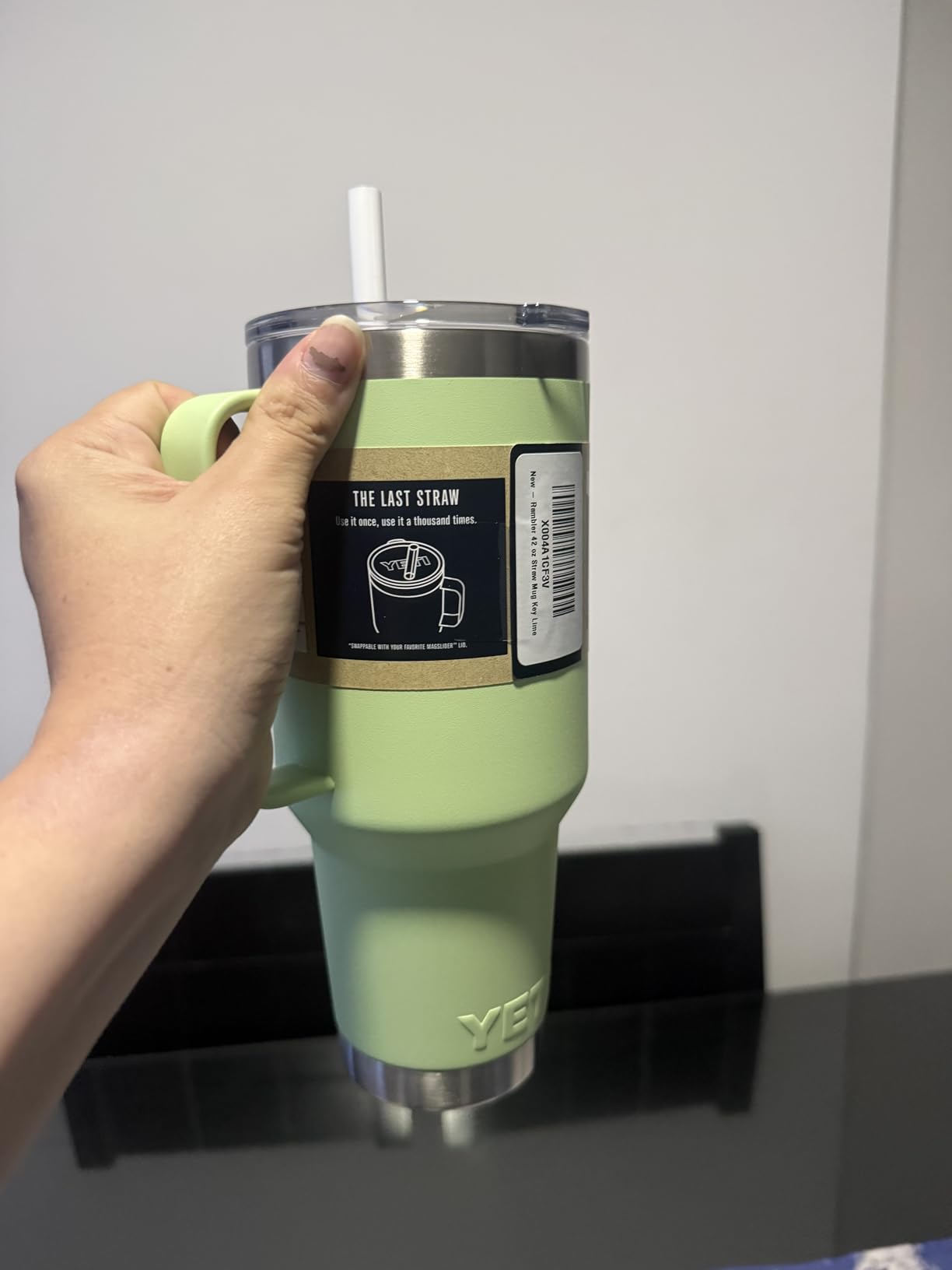 YETI Rambler 42 oz Tumbler with Handle and Straw Lid customer photo 2
