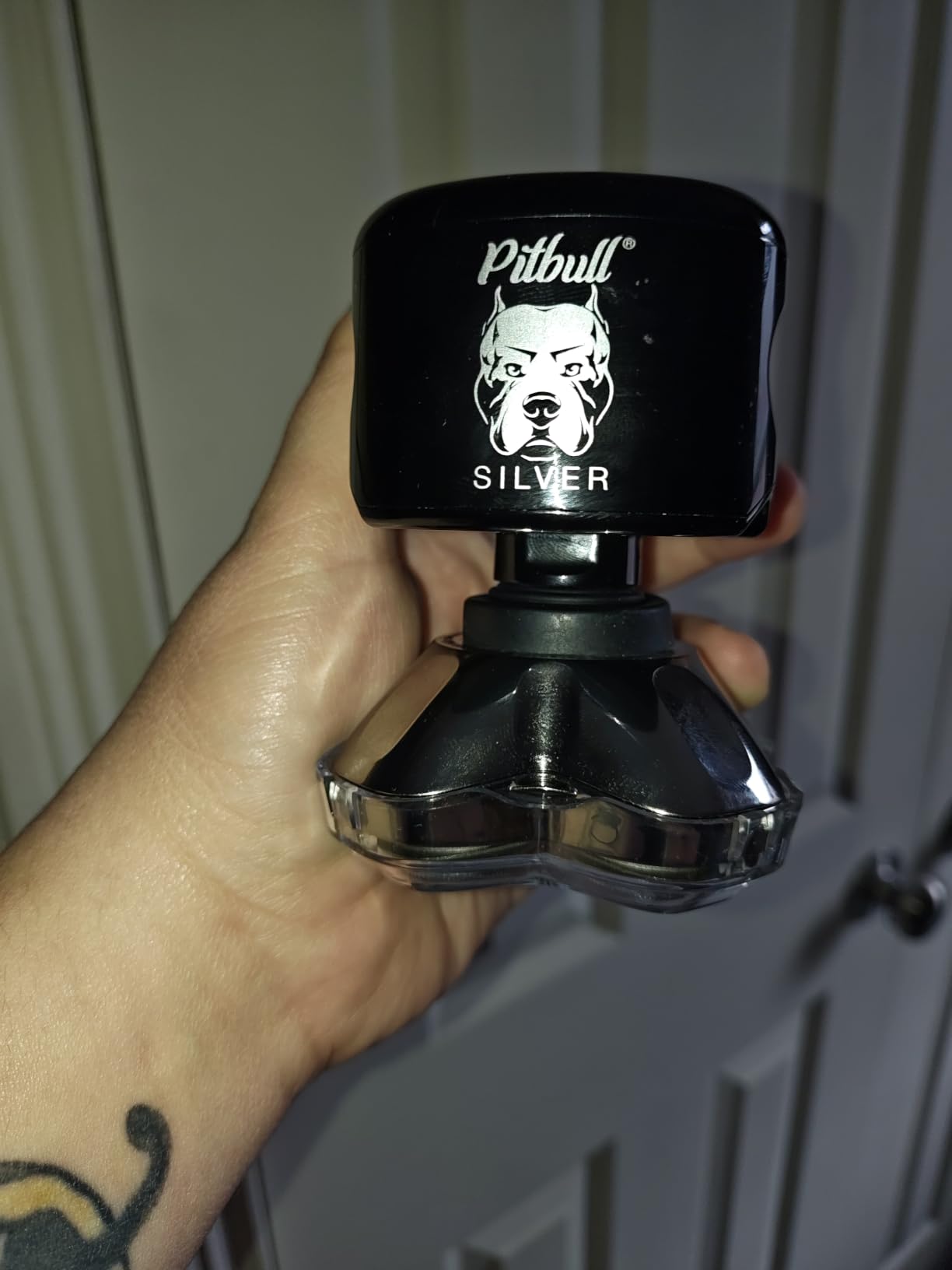 Skull Shaver Pitbull Silver PRO SX5 - Head & Face Shaver for Bald Men | Cordless Wet/Dry Rotary Razor customer photo 1