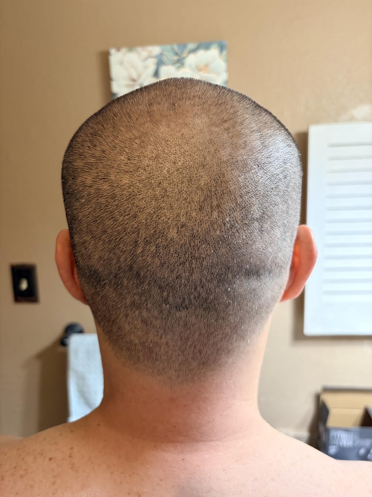 Skull Shaver Pitbull Silver PRO SX5 - Head & Face Shaver for Bald Men | Cordless Wet/Dry Rotary Razor customer photo 2