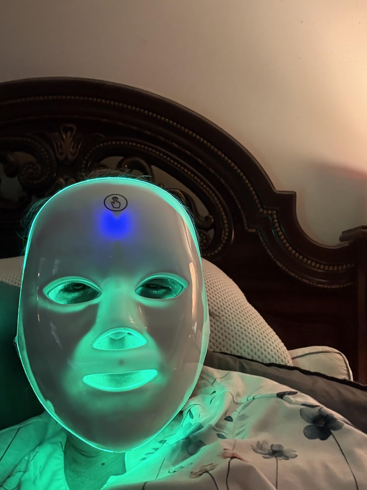 7-1 Colors Red Light Therapy For Face, LED Facial Skin Care Mask, Red Light Mask for Face, LED Facial Mask Light, Salon or Home customer photo 1