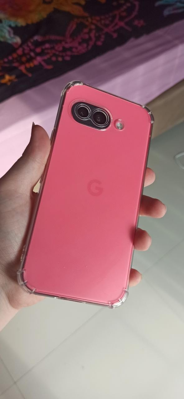 Google Pixel 9a with Gemini - Unlocked Android Smartphone with Incredible Camera and AI Photo Editing, All-Day Battery, and Powerful Security - Porcelain - 128 GB customer photo 2