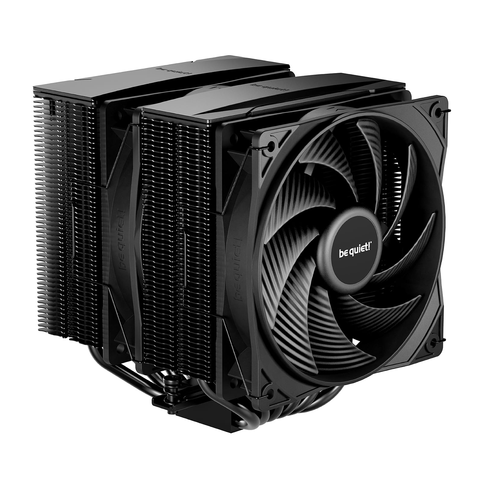 Pure Rock Pro 3 Black CPU Air Cooler | 6 High Performance 6mm Heat Pipes with HDT Technology | 120mm Quiet PWM Fan | AMD:AM4 AM5/Intel LGA 1700/1150/1151/1200 | Black | BK042 customer photo 1
