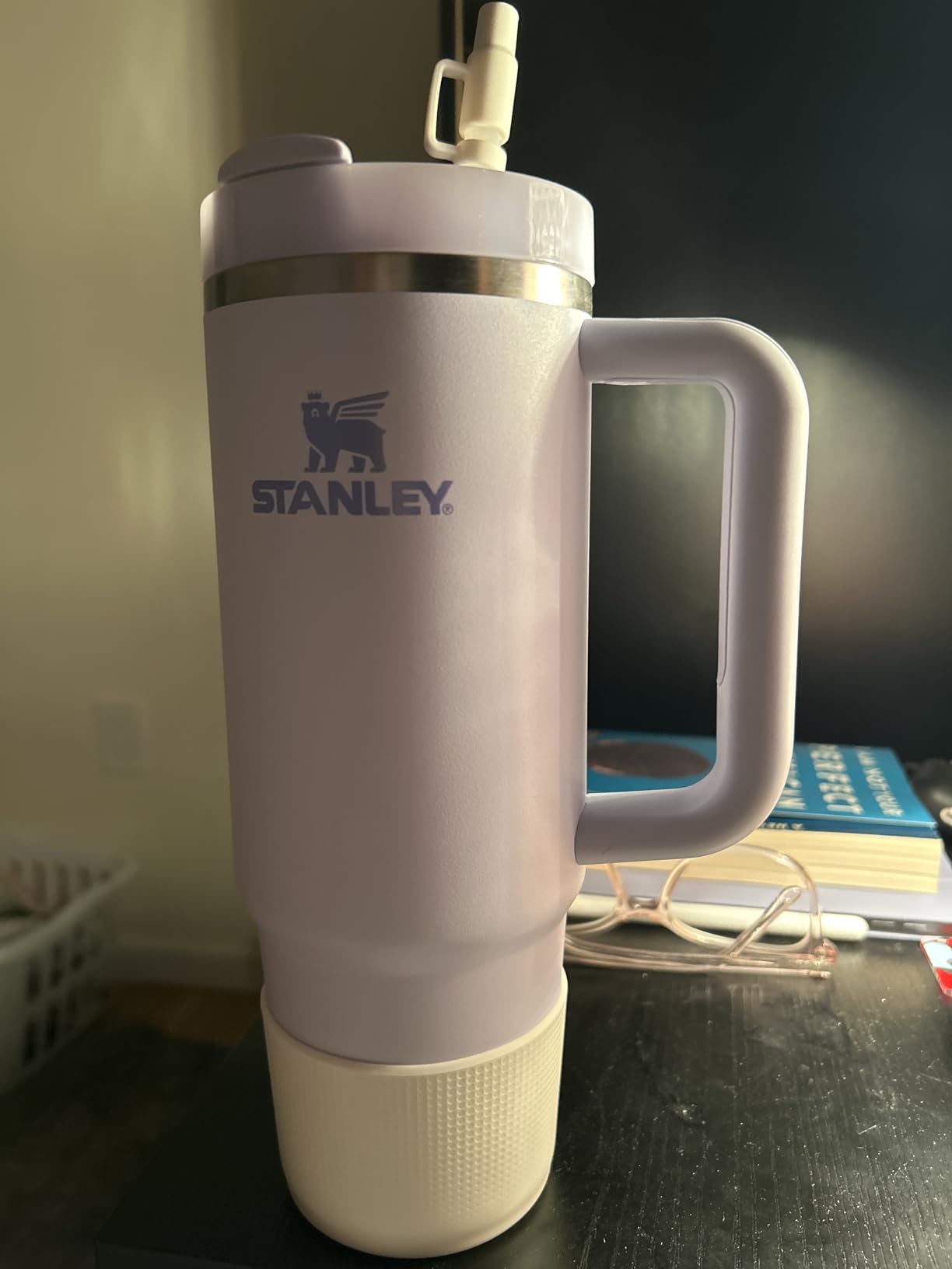 Stanley Quencher Boot and Straw Cover Cap | Anti-Slip Silicone Protector for Tumbler with Handle | Accessory Set for Stainless Steel Drinking Cup | BPA-Free customer photo 1