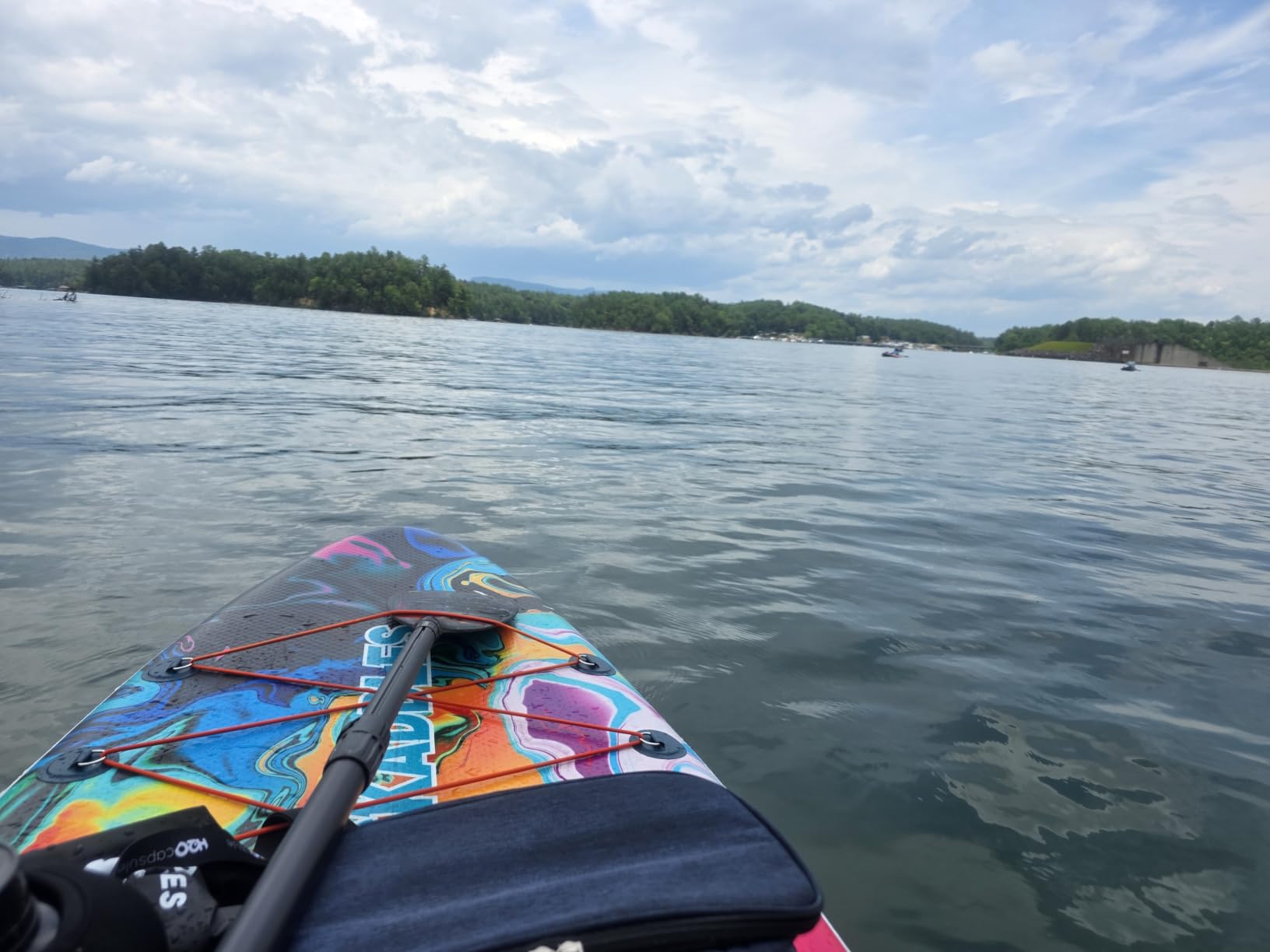 10'6'' Inflatable Stand Up Paddle Board (SUP) for Adults and Youth with Non-Slip Deck - Complete Accessories Kit, for Fishing, Yoga, Fitness & Family Fun customer photo 2