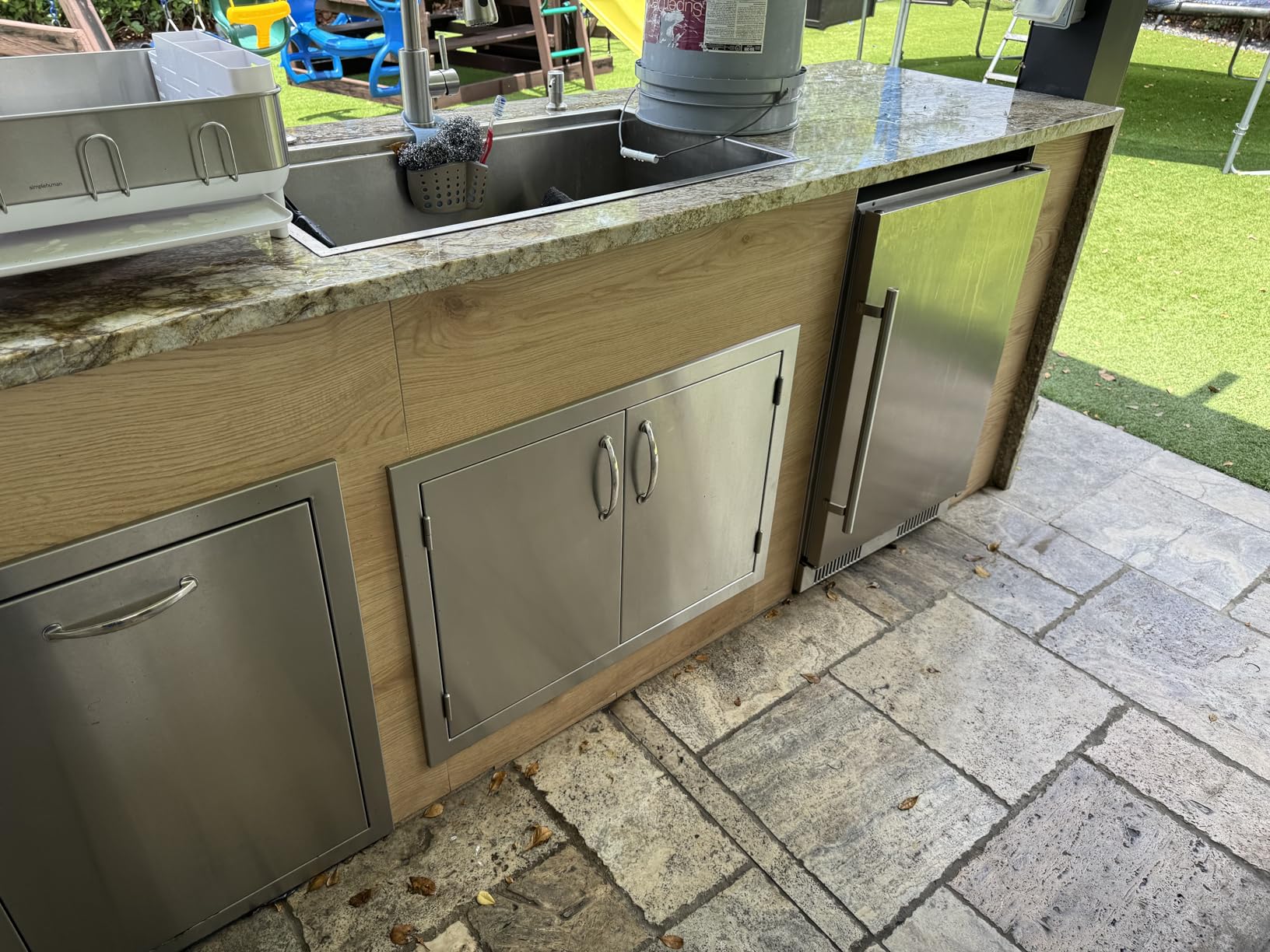 Blaze 20-Inch 4.3 Cu. Ft. Outdoor Rated Refrigerator w/Lock - BLZ-SSRF20-4.3 customer photo 2