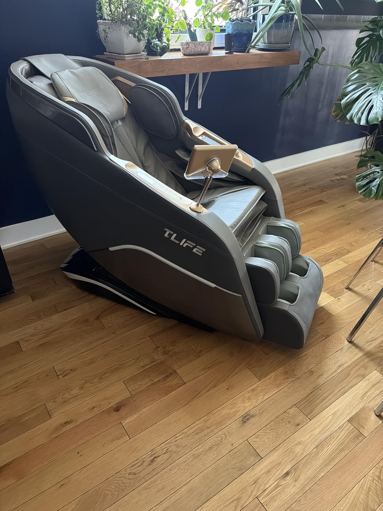 TLIFE Massage Chair Full Body, 160° Zero Gravity Recliner with Body Scan, 50