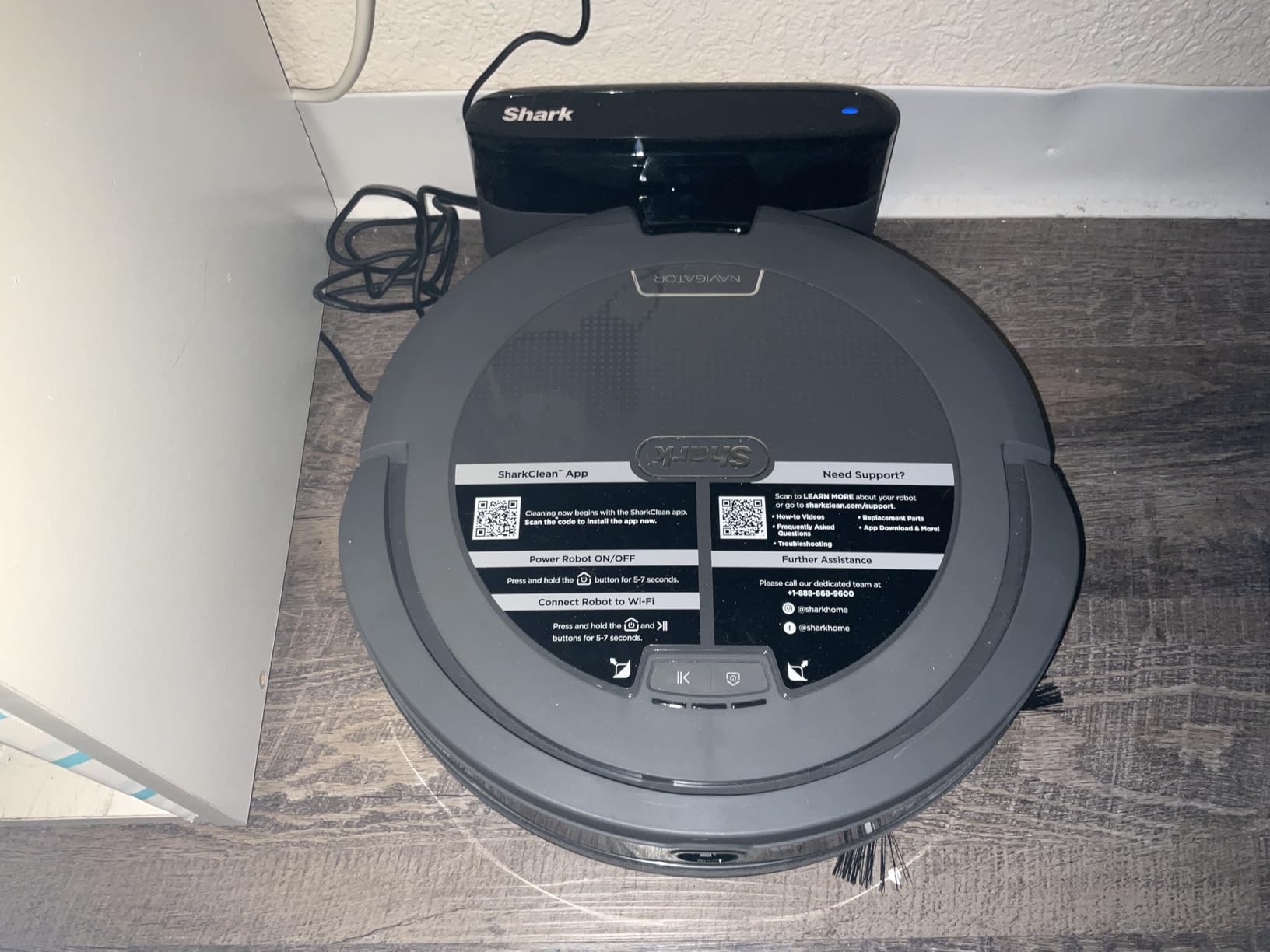 Shark Navigator Robot Vacuum RV2110 with SmartPath Navigation & Self-Cleaning Brushroll customer photo 1