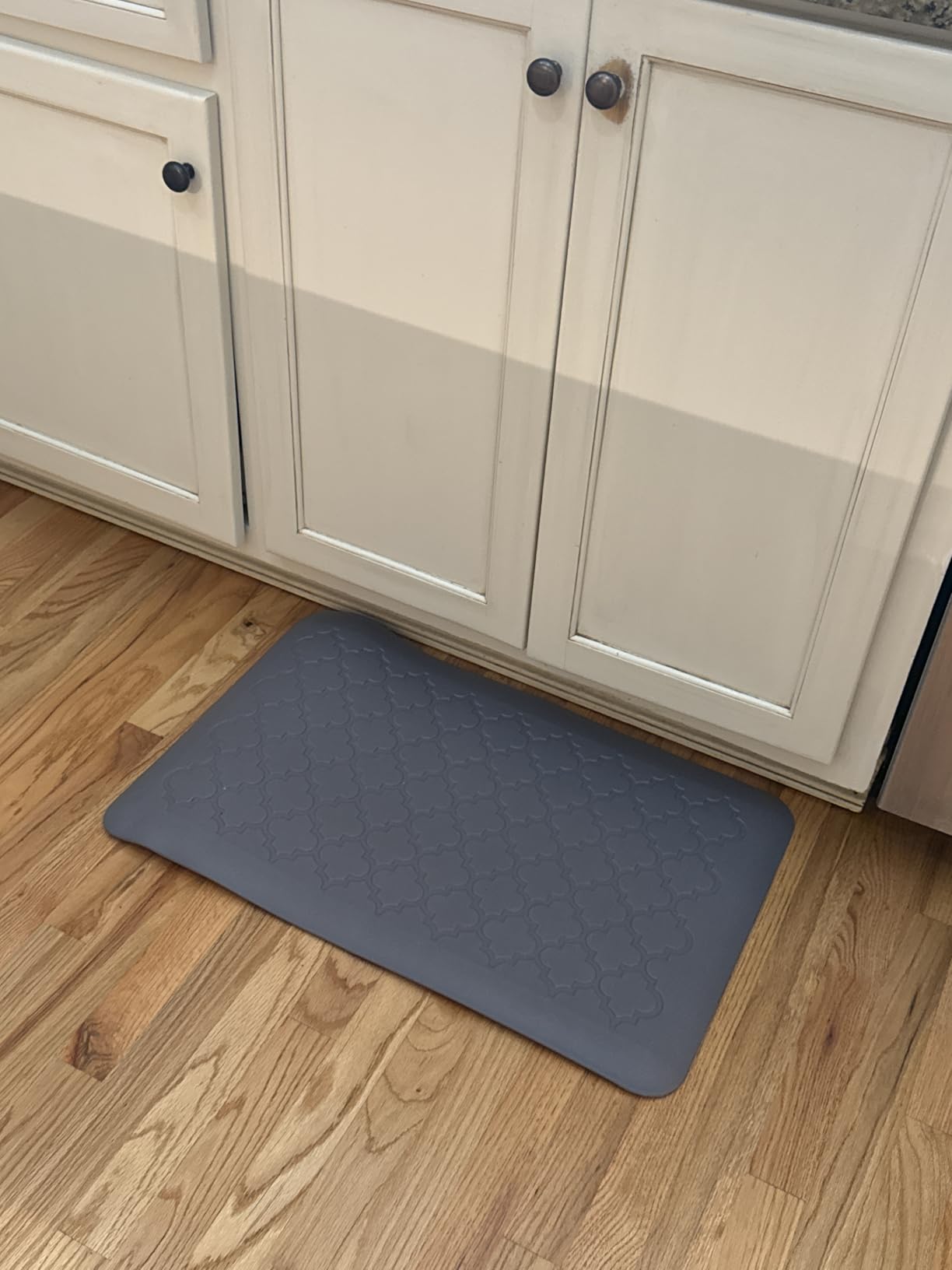 TranquilRelax 4/5 Inch Thick Anti-Fatigue Kitchen Mat Water Resistant Non-Slip Kitchen Floor Mat Ergonomic Comfort Standing Mat for Home Kitchen Office Laundry 17.3