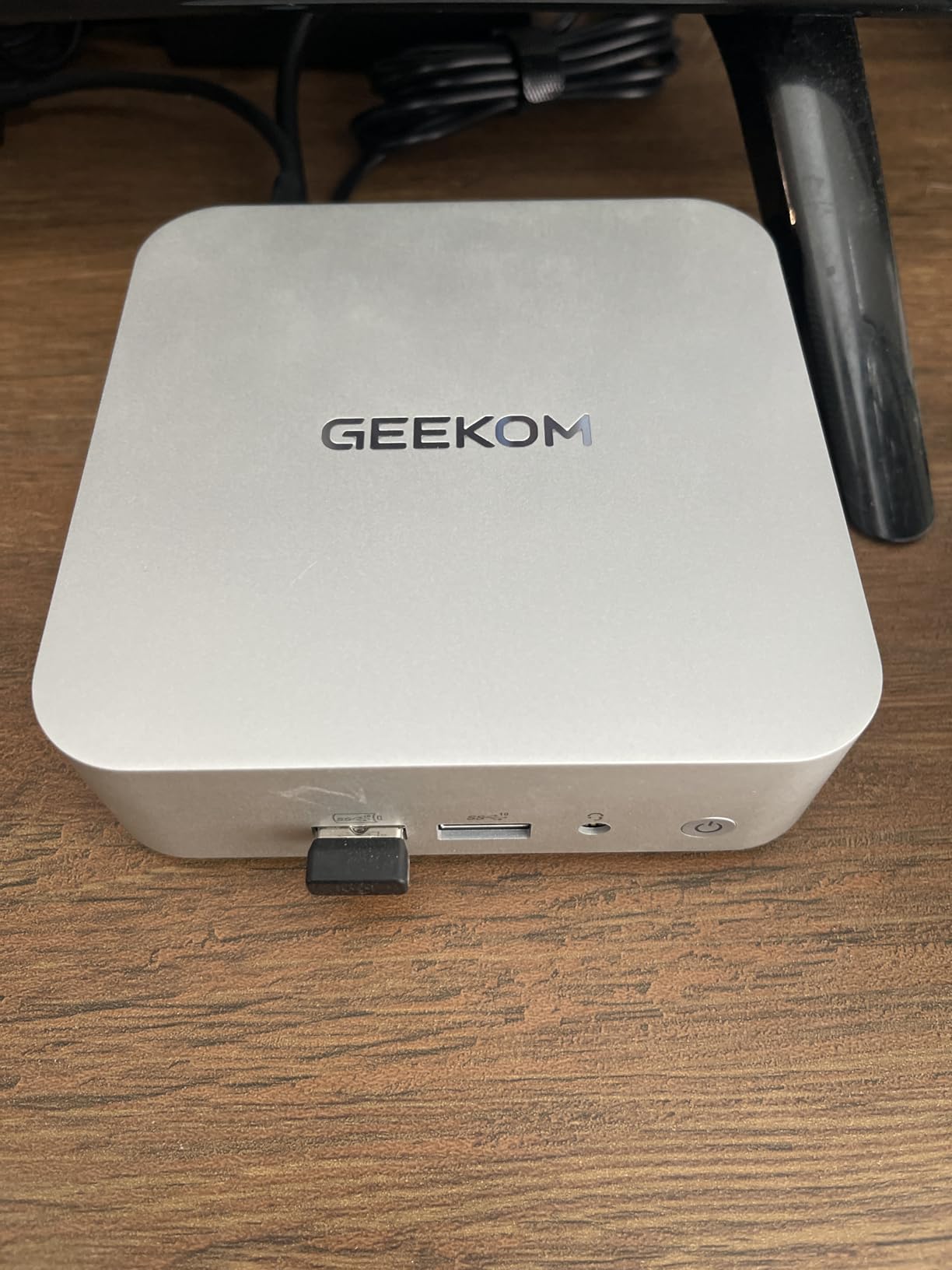 GEEKOM A8 Mini PC with AMD Ryzen 7 8745HS (Beats 6800H), 16GB DDR5 RAM 1TB NVMe SSD, Windows 11 Pro Desktop Computer for Home&Business, Radeon 780M, USB4, SD Slot, 8K, 4 Display | WiFi 6E, 2.5G LAN customer photo 1