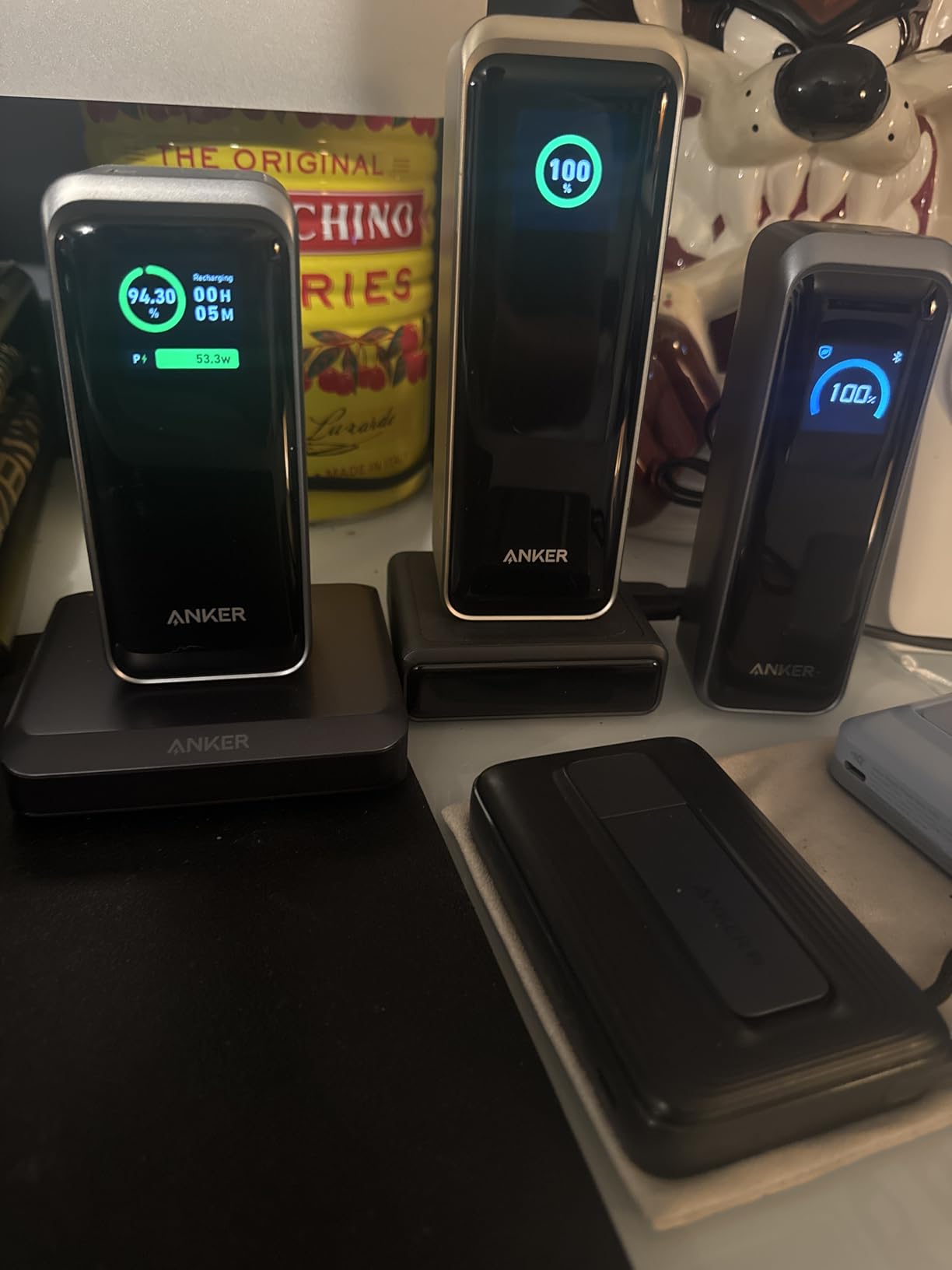 Anker Prime Power Bank, 20,100mAh 3-Port Portable Charger with 220W Max Output, Two-Way Charging, TSA-Approved, App Control, for MacBook, iPhone 17/16 Series, and More (Base Not Included) customer photo 1