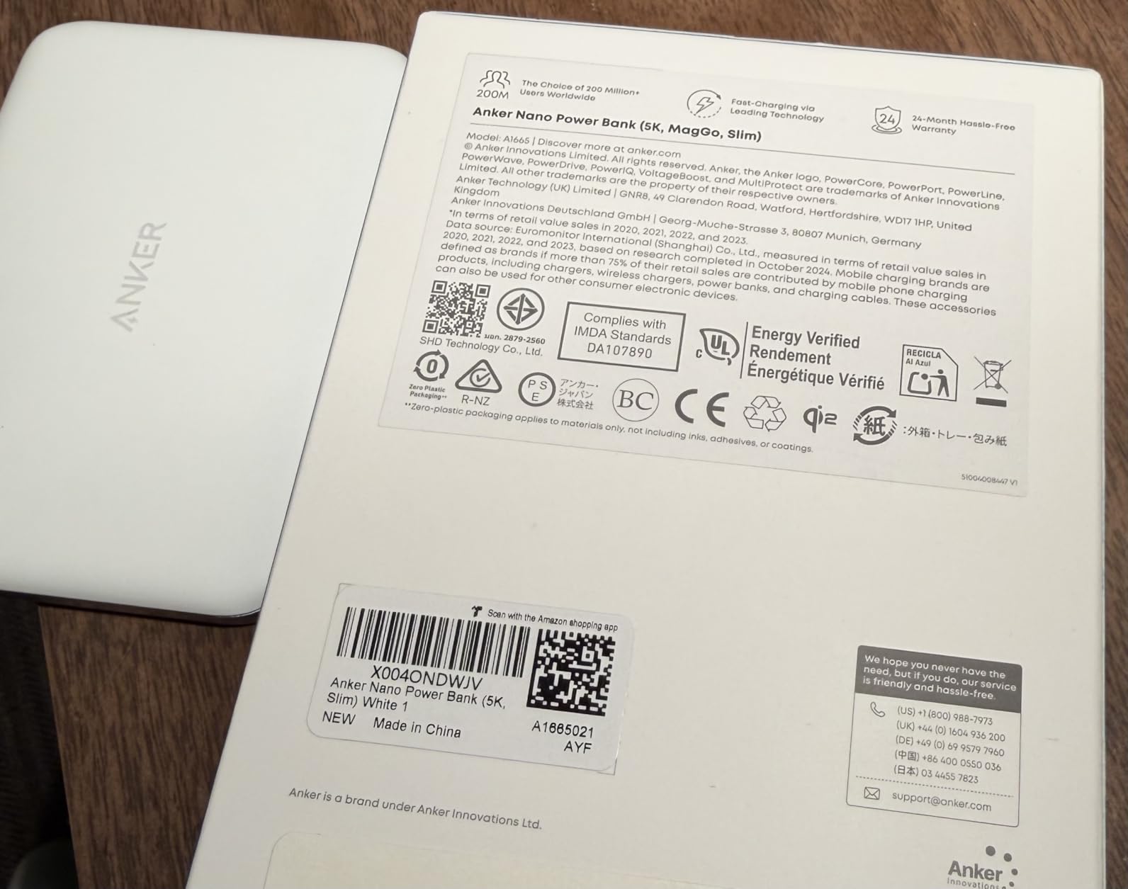 Nano MagSafe Portable Charger, Ultra-Slim 5,000mAh Magnetic Wireless Power Bank, Qi2-Certified 15W Max, Compact for Travel, Ergonomic Design, for iPhone 17/16 Series, and More customer photo 2