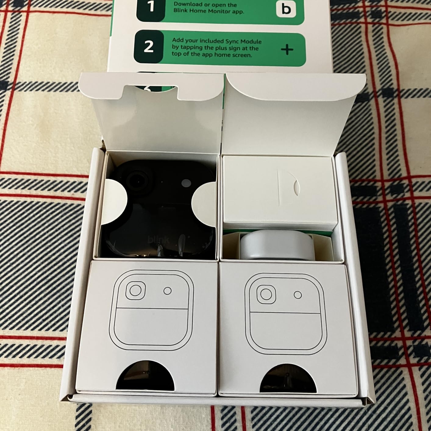 Blink Outdoor 2K+ (newest model) - Wireless smart security camera, 2K video resolution, enhanced audio, two-year battery. Sync Module Core included (2 camera system) customer photo 2