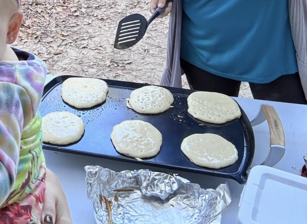 BOSKA Large Electric Griddle Pro - Electric Griddle with Large Nonstick Cooking Surface - Adjustable Heat up to 420°F and PFOA and PFAS-Free - 14 x 22 inch customer photo 1