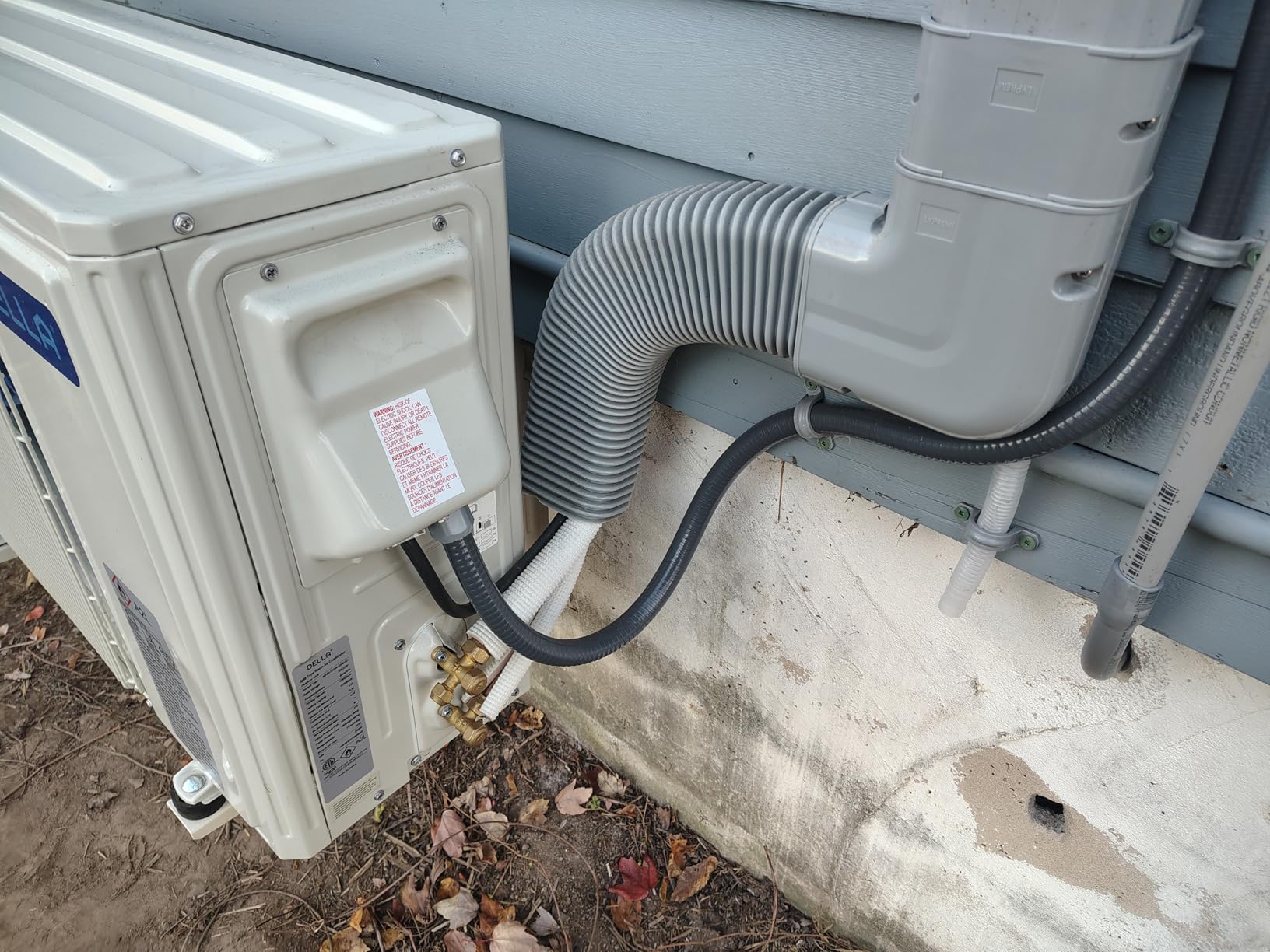 DELLA Serena 22 SEER2 12000 BTU Mini Split Heat Pump Works with Alexa, Energy Star 1 Ton Pre-Charged 230V Ductless AC Unit Inverter Air Conditioner System for Rooms up to 550Sq.Ft, 16.4ft Install Kit customer photo 2