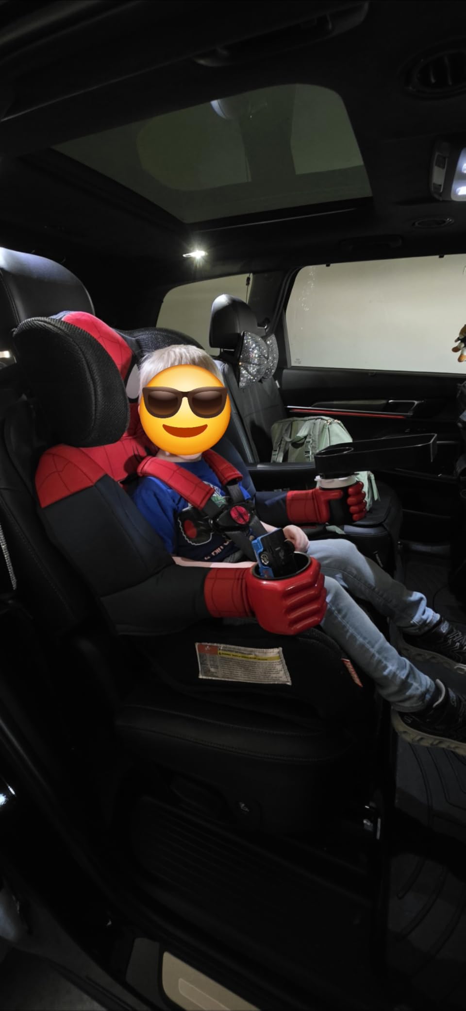KidsEmbrace 2-in-1 Car Seat | Forward-Facing Harness (26.5-65 lbs) & Booster Mode (40-100 lbs) | Latch | Premium Fit with Multi-Position Headrest, Harness & Recline customer photo 2