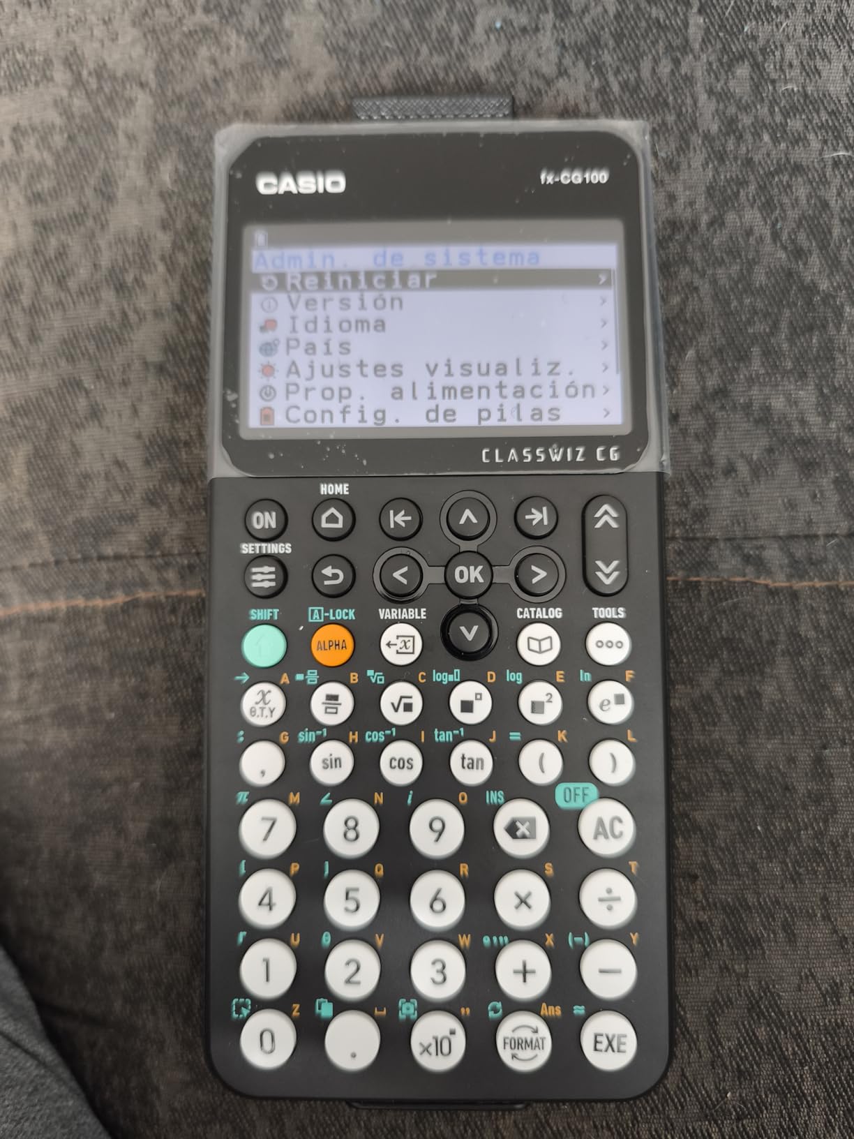 Casio fx-CG100 ClassWiz Color Graphing Calculator with 3D Graph & Python customer photo 2