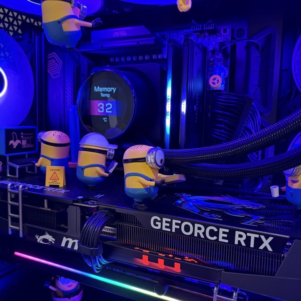 MAG A1000GLS PCIE5, Fully Modular Compact Gaming 1000W Power Supply, 80+ Gold, ATX 3.1 & PCIe 5.1 Ready, Native Dual-Color 12V-2x6 Cable, Low-Noise, Embossed Jacket Cables, 10 Year Warranty customer photo 1