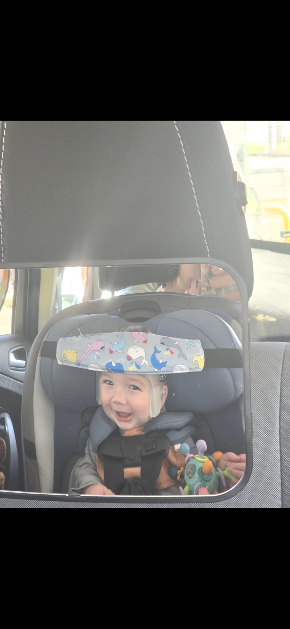 Safety 1st Grow and Go All-in-One Convertible Car Seat, Rear Facing 5-40 lbs, Forward Facing (30-65 lbs), High Back Booster Seat 40-100 pounds, Alaskan Blue customer photo 2