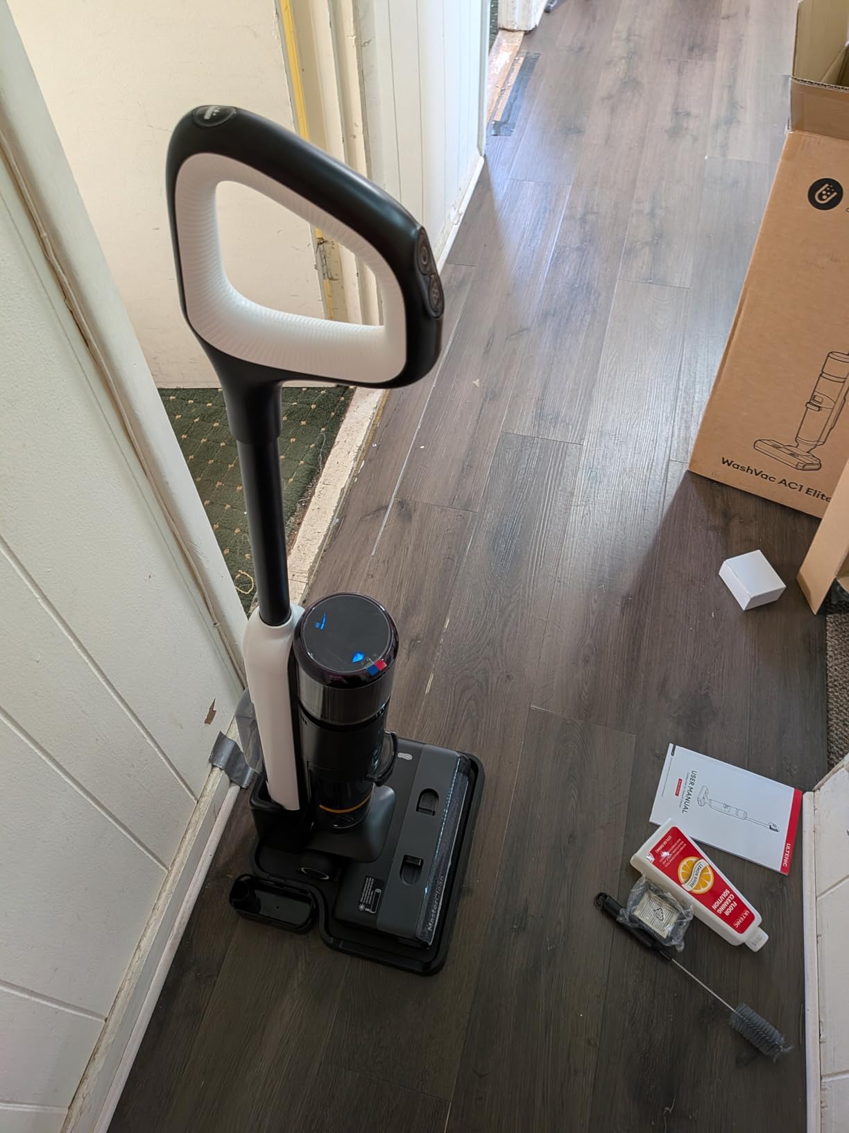 Ultenic Wet Dry Vacuum Cleaner, Cordless Vacuum Mop Combo with Self-Cleaning, 50min Runtime, Smart Mess Detection, Edge Cleaning, LED Display, 3-in-1 Floor Cleaner Machine for Hard Floor, AC1 Elite customer photo 1