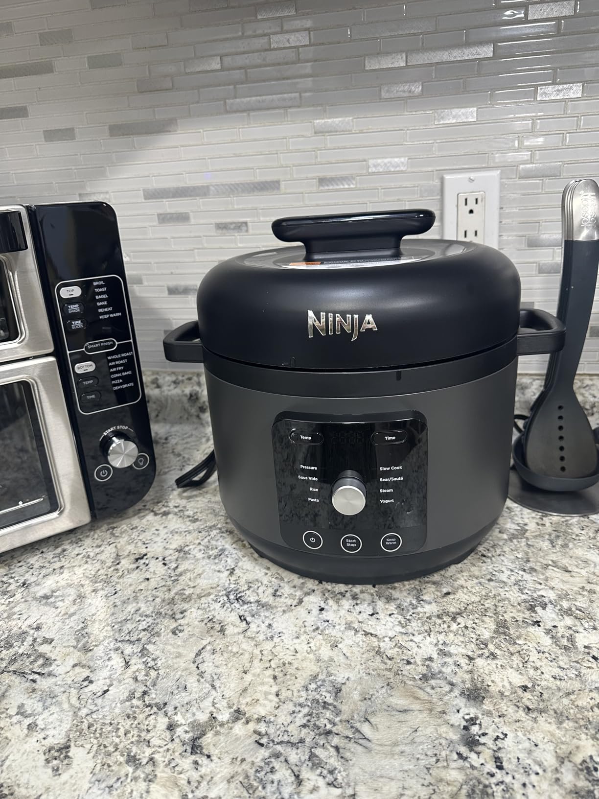 Ninja HyperHeat 9-in-1 Electric Pressure Cooker | 6.5 Qt Multi Cooker with Sear/Saute, Slow Cooker, Rice Cooker, Sous Vide | 1200W | Fast Cooking, PFAS-Free Pot | Blue Macaron | PC201 customer photo 2