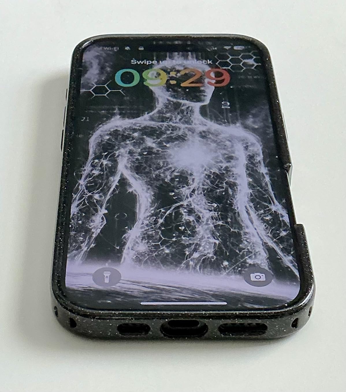OtterBox iPhone 16 Pro - Symmetry MagSafe Case - Ultra-Slim - Raised Edges Protect Camera & Screen - Non-Retail Packaging - Sagebrush (Green) customer photo 1
