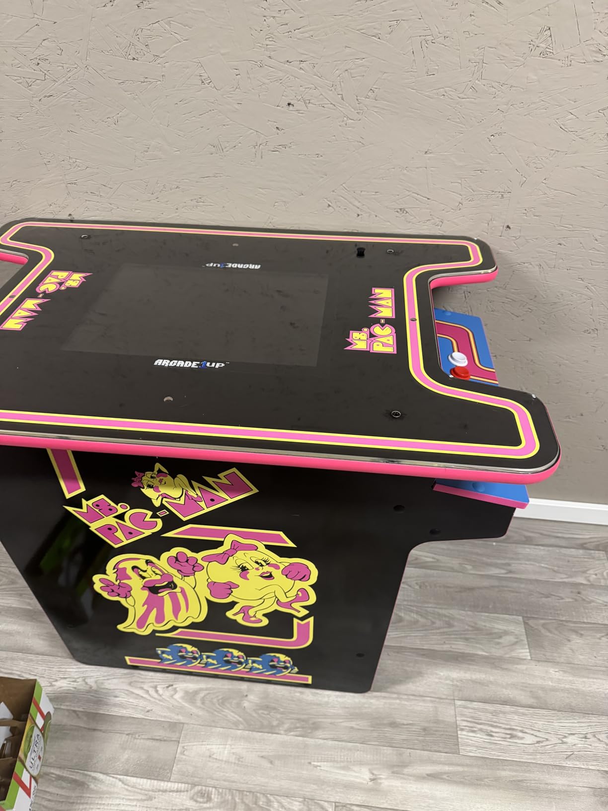 Arcade1Up Ms. Pac-Man Head-to-Head Arcade Machine - Retro Home Arcade Table with 12 Classic Games, Light-Up Control Deck customer photo 1