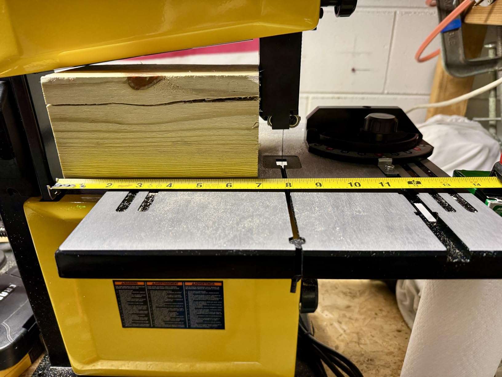 Woodskil 10 Inch Dual Speed Band Saw with Stand, 4.3A 2360/3000 FPM Benchtop Bandsaw with Quick Tension System & Quick Tool-Free Doors for Hard & Soft Woodworking, DIY customer photo 1