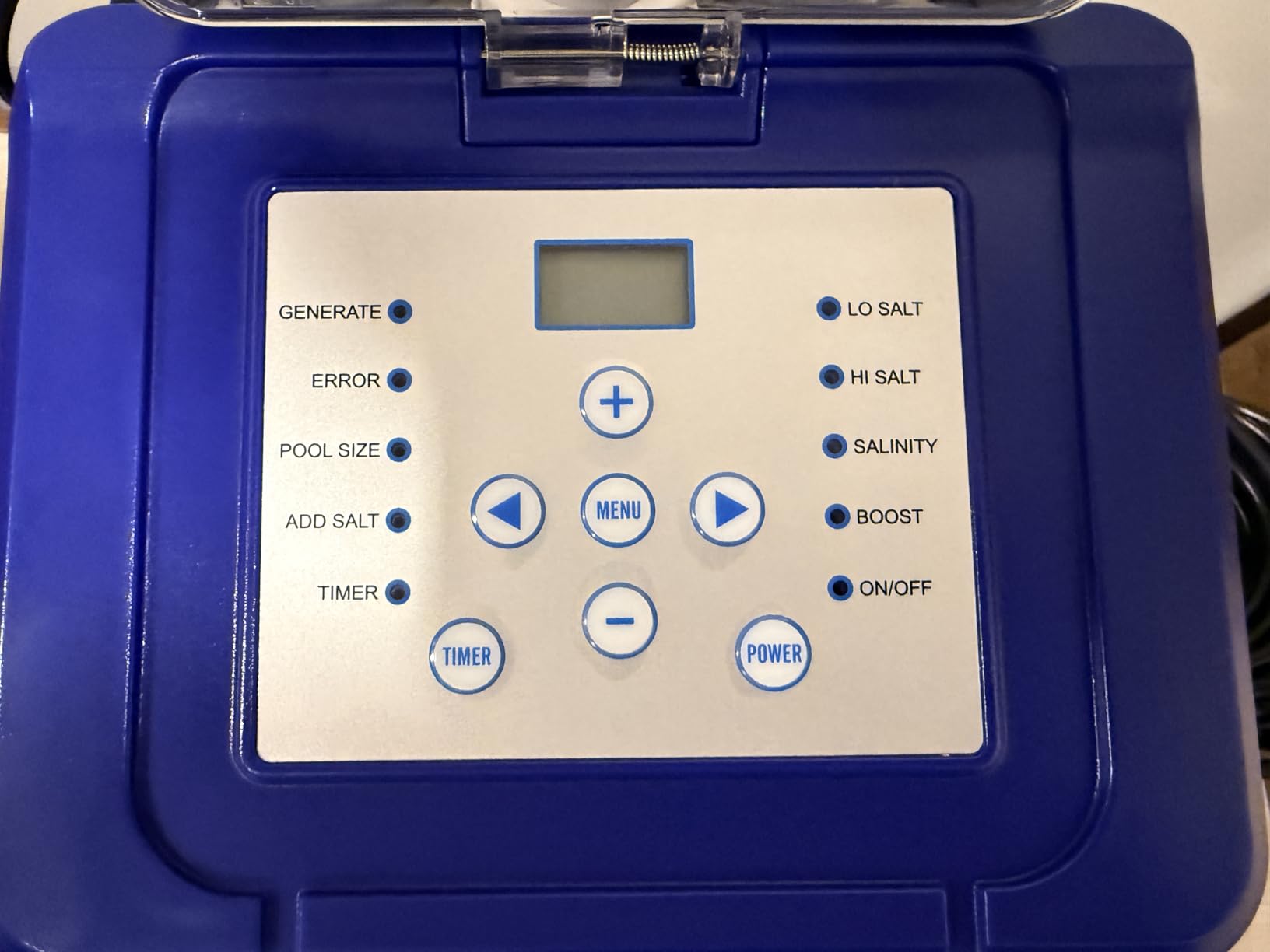 Salt Water Pool Chlorinator System -- Up to 20,000 Gallons, Smart Salt Chlorine Generator with LCD Display, GFCI Plug & Precision Calibration, Pool Salt System for Above Ground Pools customer photo 2