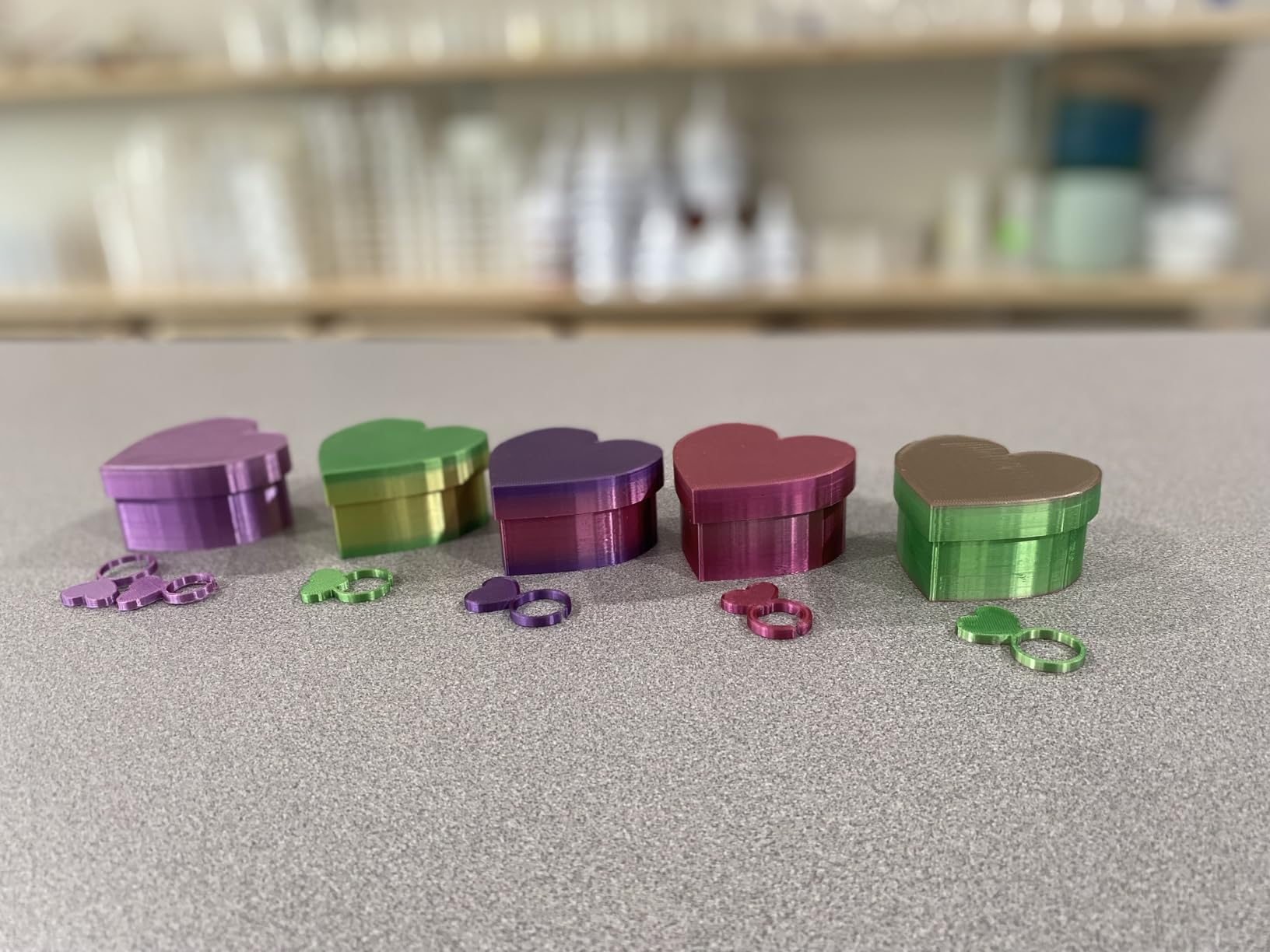 Comgrow Filament Dryer 4 Spools, SH03 Filament Storage Box, 200W PTC Heats Up to 85C, Fast Drying Auto Dehumiditification Dual Independent Heating Chambers for PLA PETG ABS TPU ASA 1.75/2.85 mm customer photo 1