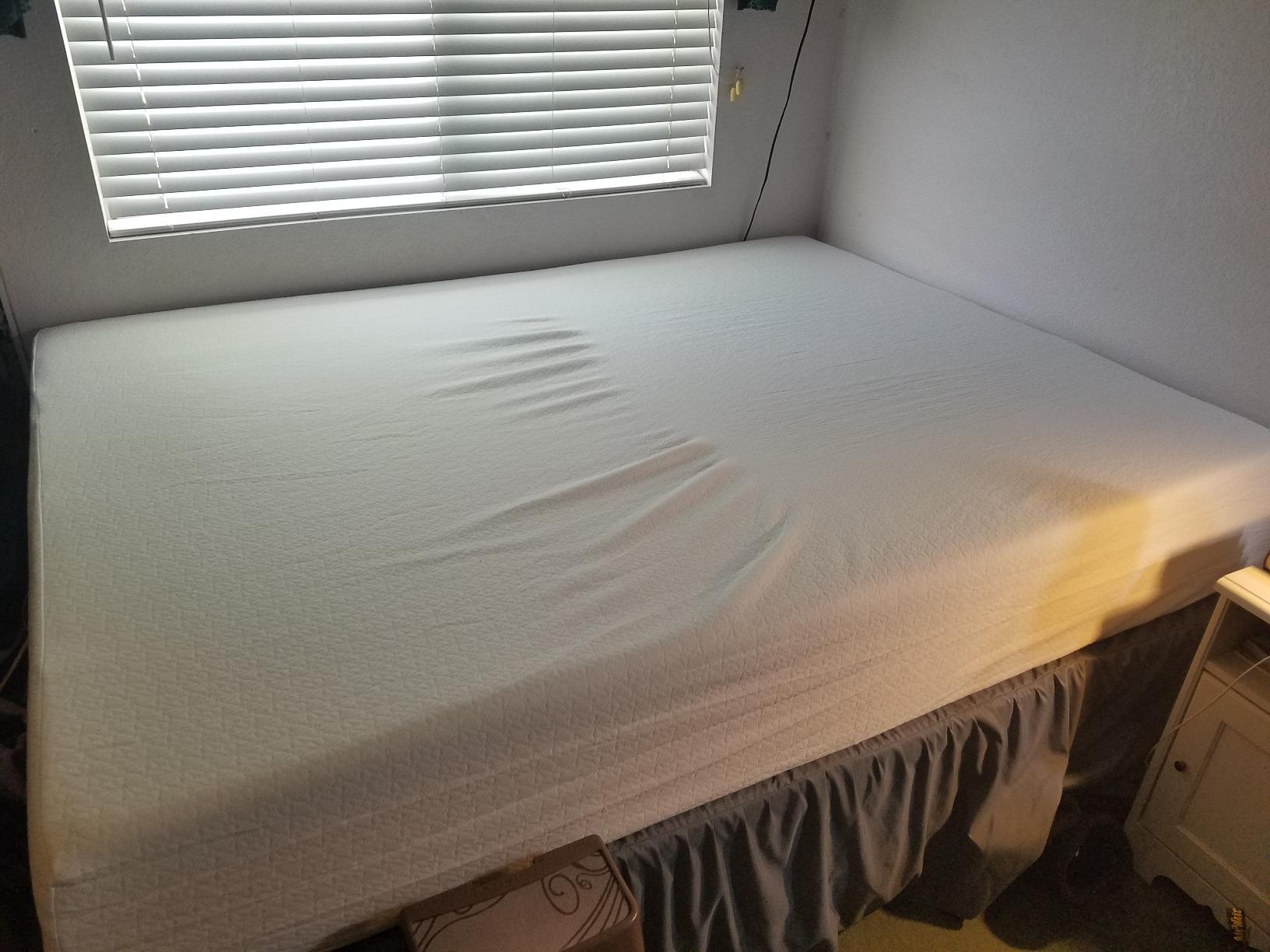 Zinus Lumbar+ Premium Memory Foam Mattress - 14 Inch, Queen, Lumbar Support, Targeted Pressure Relief, Cooling Gel & Green Tea, Fiberglass Free, Medium Firm, CertiPUR-US & OEKO-TEX Certified customer photo 2