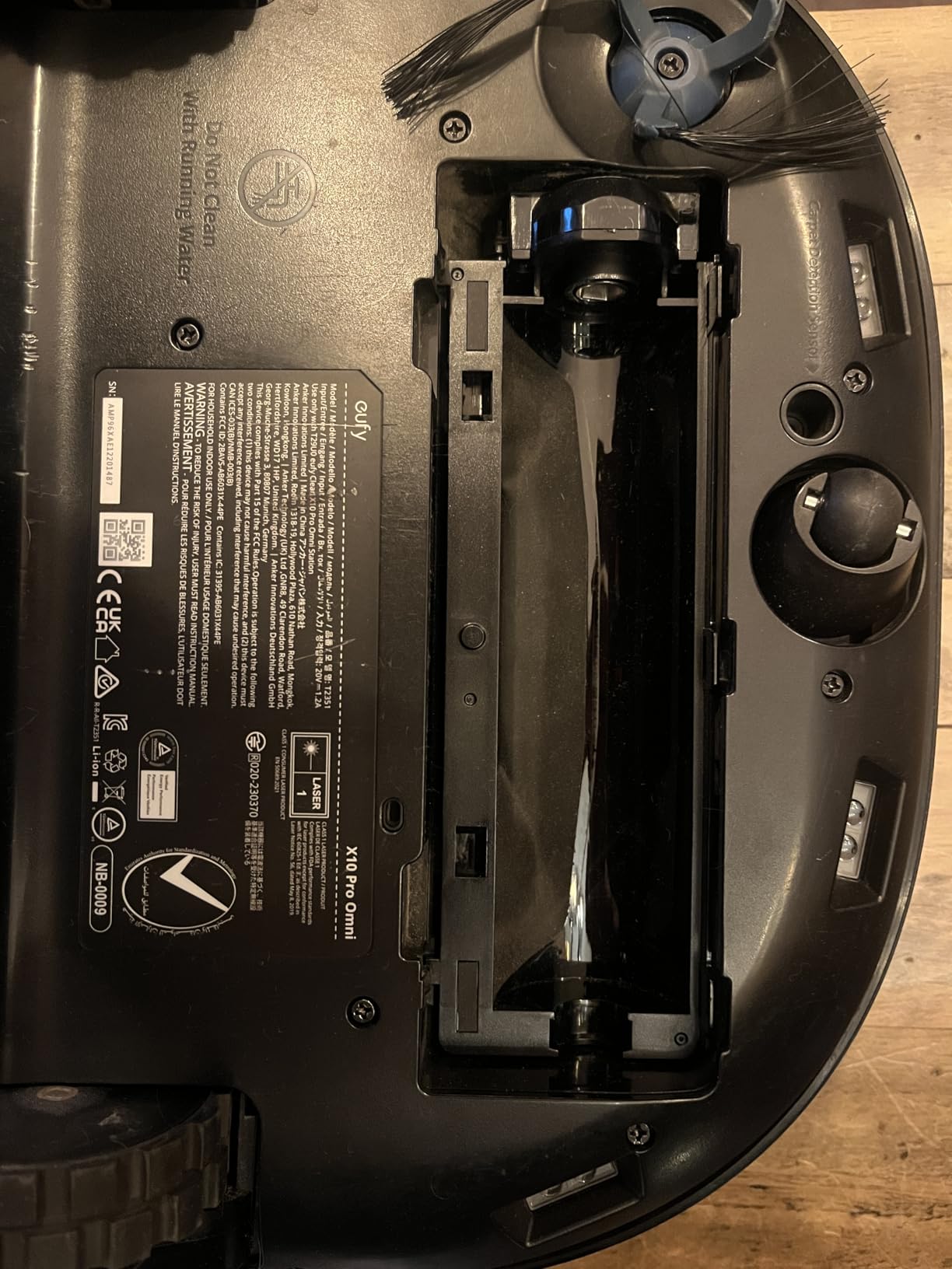Eufy C28 2026 New Robot Vacuum and Mop Combo, 15,000 Pa Suction, HydroJet Self Clean Roller Mop, Upgraded from X10 Pro, Zero-Tangle for Pet Hair, Auto Mop Washing and Drying, Self-Emptying and Refilling customer photo 2