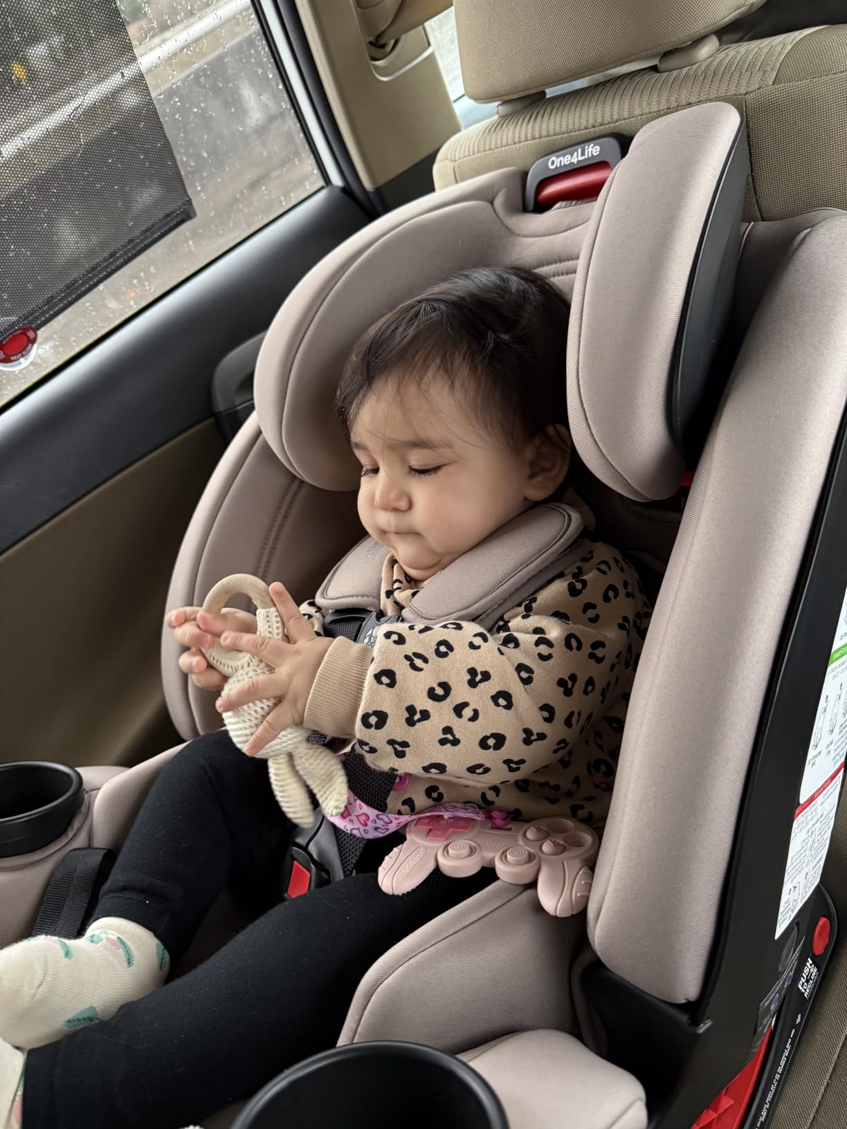 Britax One4Life All-in-One Car Seat, Up to 10 Years of Use, Rear Facing, Forward Facing, & Booster Modes, Extended Rear-Facing, ClickTight Installation & Breathable SafeWash Fabrics - Teak customer photo 1